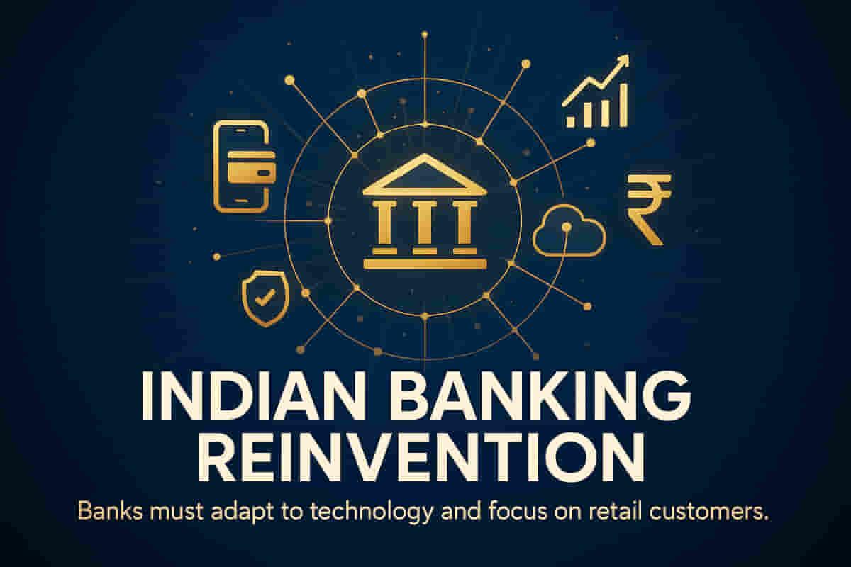 ਭਾਰਤੀ ਬੈਂਕਾਂ ਨੂੰ ਟੈਕਨੋਲੋਜੀ ਅਤੇ ਮਾਰਕੀਟ ਫਾਈਨਾਂਸ ਦੇ ਬਦਲਾਵਾਂ ਅਨੁਸਾਰ ਆਪਣੇ ਆਪ ਨੂੰ ਨਵੇਂ ਸਿਰੇ ਤੋਂ ਤਿਆਰ ਕਰਨਾ ਪਵੇਗਾ।