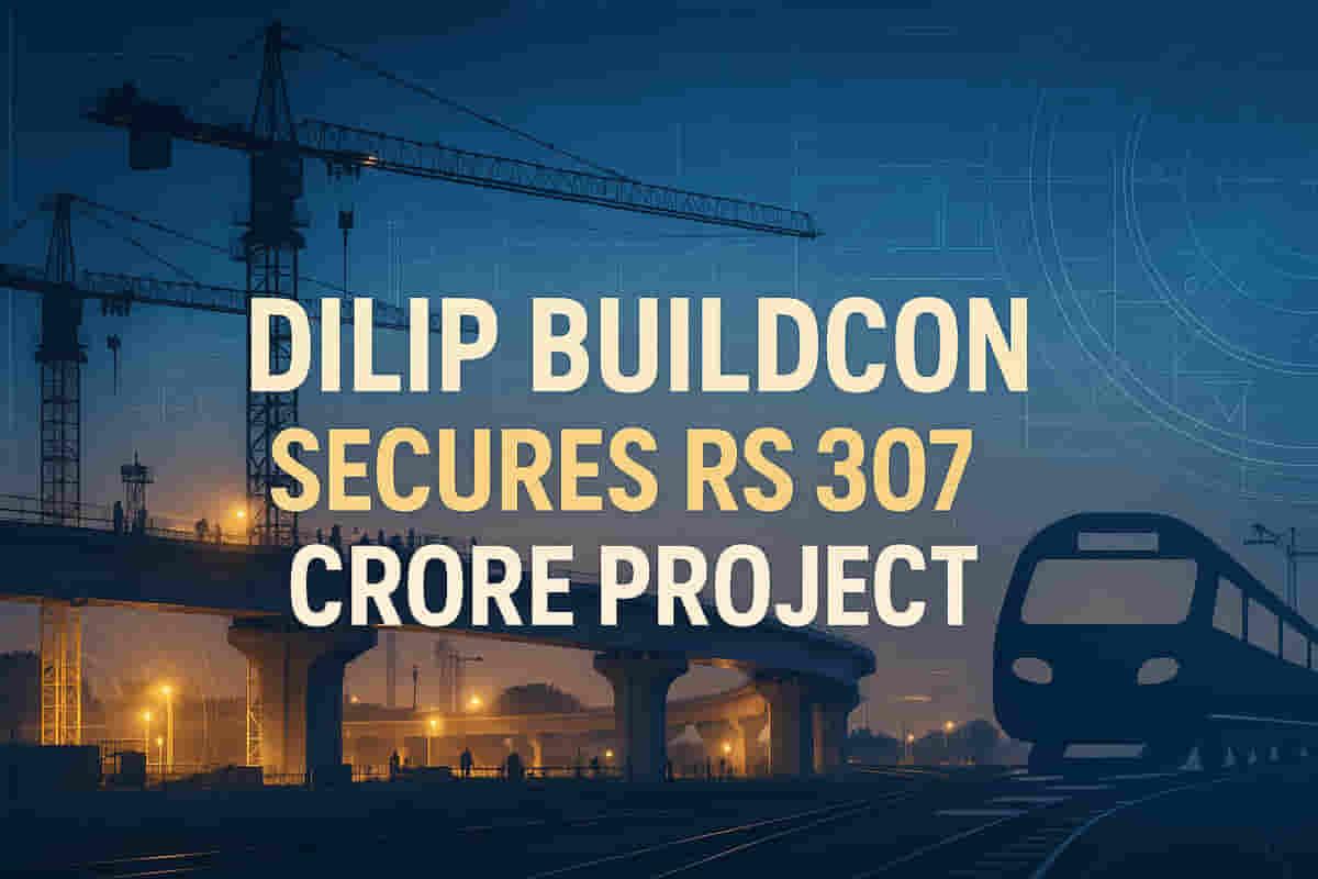 ਦਿਲੀਪ ਬਿਲਡਕਾਨ ਨੂੰ ₹307 ਕਰੋੜ ਦਾ ਰੇਲਵੇ ਕੰਟਰੈਕਟ ਮਿਲਿਆ, ਸ਼ੇਅਰਾਂ 'ਚ ਤੇਜ਼ੀ