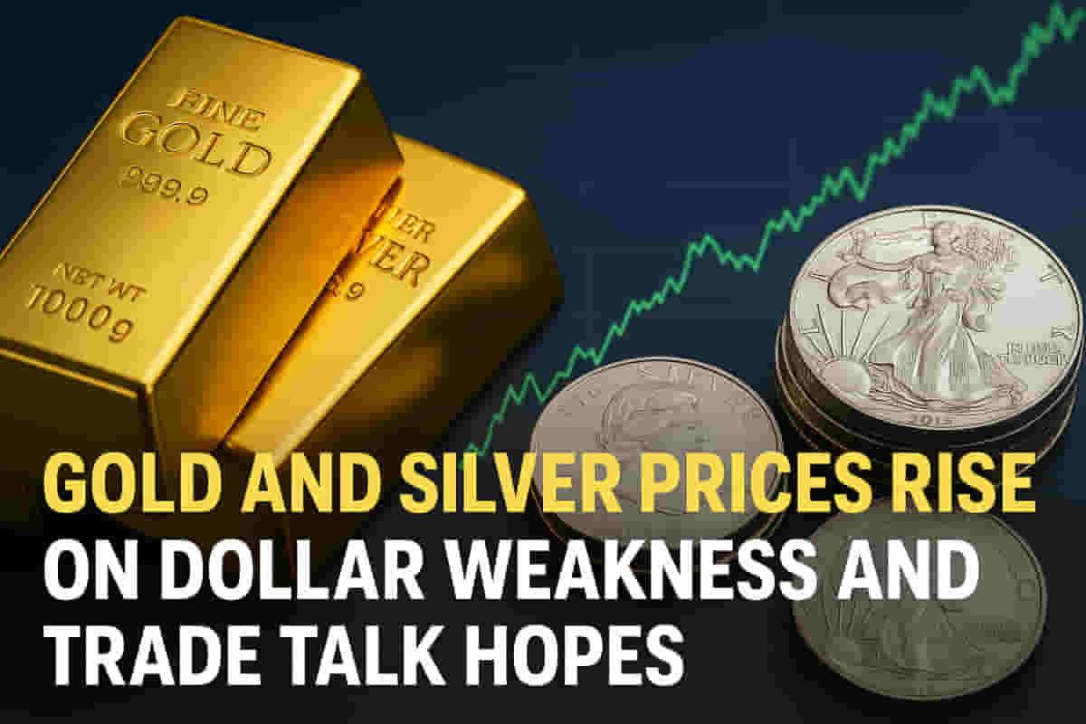 ਡਾਲਰ ਦੇ ਕਮਜ਼ੋਰ ਹੋਣ ਅਤੇ ਸਥਿਰ ਨਿਵੇਸ਼ਕ ਸੋਚ ਕਾਰਨ ਸੋਨੇ-ਚਾਂਦੀ ਦੀਆਂ ਕੀਮਤਾਂ ਵਿੱਚ ਮਾਮੂਲੀ ਵਾਧਾ