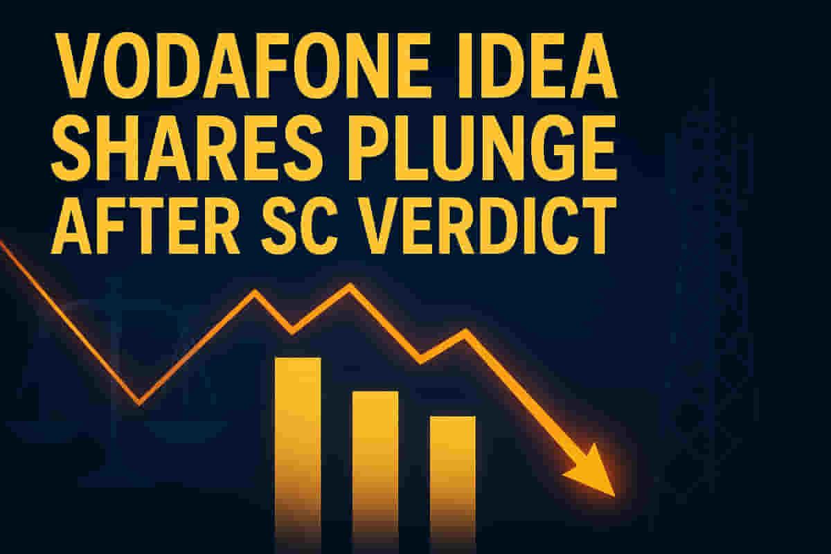 ਵੋਡਾਫੋਨ ਆਈਡੀਆ ਦੇ ਸ਼ੇਅਰ 12% ਤੋਂ ਵੱਧ ਡਿੱਗੇ, ਸੁਪਰੀਮ ਕੋਰਟ ਨੇ AGR ਬਕਾਇਆ ਰਾਹਤ ਨੂੰ ਸੀਮਤ ਕੀਤਾ
