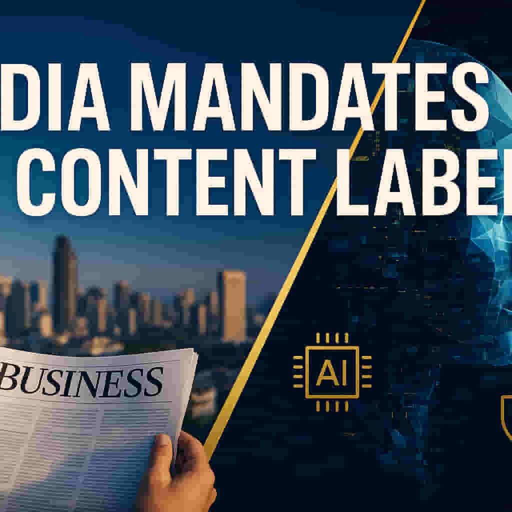AI-ਦੁਆਰਾ ਤਿਆਰ ਕੀਤੀ ਗਈ ਸਮੱਗਰੀ ਲਈ ਭਾਰਤ ਦਾ ਲਾਜ਼ਮੀ ਲੇਬਲਿੰਗ ਦਾ ਪ੍ਰਸਤਾਵ