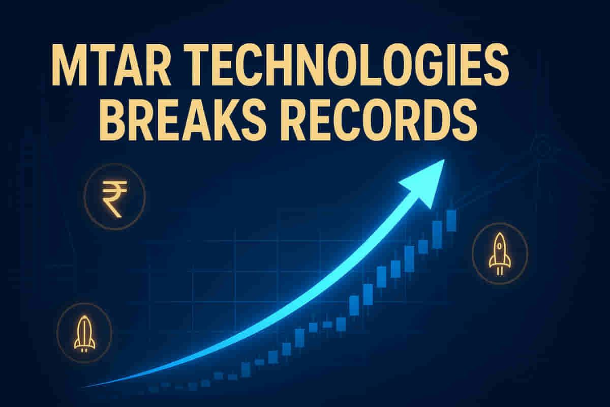 MTAR ਟੈਕਨੋਲੋਜੀਜ਼ ਦਾ ਸਟਾਕ ਮਜ਼ਬੂਤ ਆਰਡਰ ਮਿਲਣ 'ਤੇ ਦੋ ਸਾਲਾਂ ਦੇ ਉੱਚੇ ਪੱਧਰ 'ਤੇ ਪਹੁੰਚਿਆ