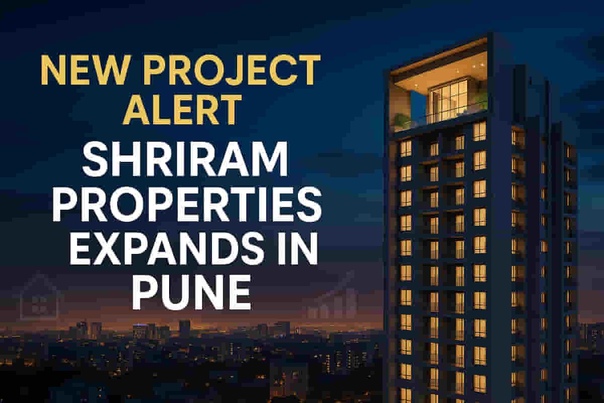 ਸ਼੍ਰੀਰਾਮ ਪ੍ਰਾਪਰਟੀਜ਼ ਲਿਮਟਿਡ ਨੇ ਪੁਣੇ ਵਿੱਚ ਪ੍ਰੀਮੀਅਮ ਰਿਹਾਇਸ਼ੀ ਪ੍ਰੋਜੈਕਟ ਲਈ ਜੁਆਇੰਟ ਡਿਵੈਲਪਮੈਂਟ ਸਮਝੌਤੇ 'ਤੇ ਦਸਤਖਤ ਕੀਤੇ