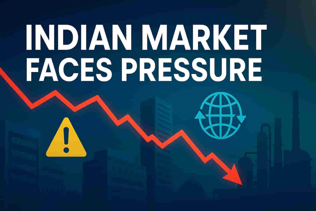 ਗਲੋਬਲ ਸਾਵਧਾਨੀ ਅਤੇ ਫੈਡ ਦੇ ਰੁਖ ਦਰਮਿਆਨ ਭਾਰਤੀ ਇਕੁਇਟੀ ਮਾਰਕੀਟ ਵਿੱਚ ਗਿਰਾਵਟ