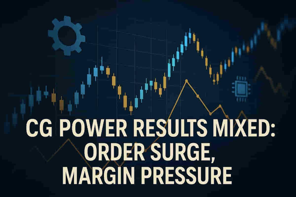 CG Power ਸ਼ੇਅਰ Q2 ਨਤੀਜਿਆਂ ਦੇ ਮਿਸ਼ਰਤ ਹੋਣ ਕਾਰਨ ਡਿੱਗੇ; ਮਜ਼ਬੂਤ ਆਰਡਰ ਦੇ ਬਾਵਜੂਦ ਵਿਸ਼ਲੇਸ਼ਕਾਂ ਦਾ ਨੇੜਲੇ ਭਵਿੱਖ ਲਈ ਸਾਵਧਾਨੀ ਭਰਿਆ ਇਸ਼ਾਰਾ