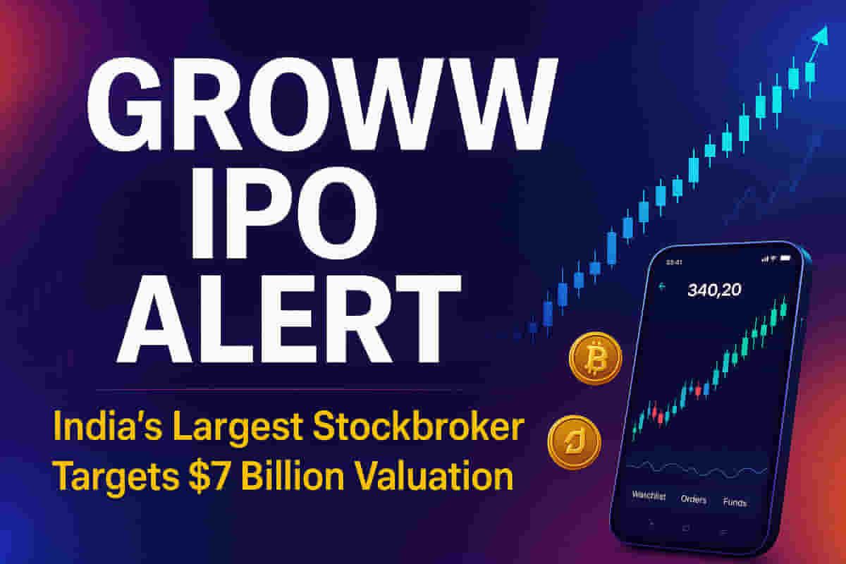 Groww ਦੀ ਮਾਤਾ ਕੰਪਨੀ ਨੇ IPO ਕੀਮਤ ਬੈਂਡ Rs 95-100 ਤੈਅ ਕੀਤਾ, $7 ਬਿਲੀਅਨ ਤੋਂ ਵੱਧ ਦੇ ਮੁੱਲ ਦਾ ਟੀਚਾ