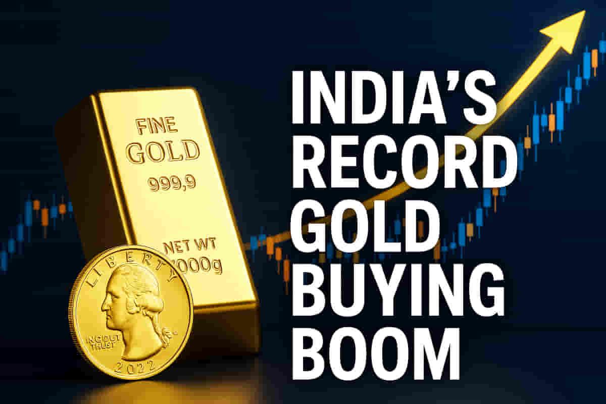 ਕੀਮਤਾਂ 'ਚ ਉਛਾਲ ਕਾਰਨ ਭਾਰਤੀ ਨਿਵੇਸ਼ਕਾਂ ਨੇ ਰਿਕਾਰਡ ਗੋਲਡ ਬਾਰ ਅਤੇ ਸਿੱਕੇ ਖਰੀਦੇ