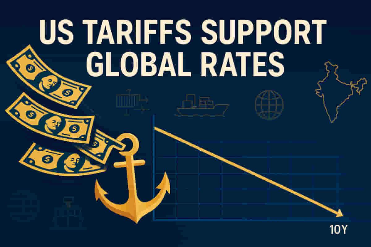 US ਟੈਰਿਫ ਮਾਲੀਆ ਗਲੋਬਲ ਬੌਂਡ ਯੀਲਡਜ਼ ਲਈ ਮਹੱਤਵਪੂਰਨ ਅੰਕਰ; ਭਾਰਤ 'ਤੇ ਵੀ ਅਸਰ ਪੈ ਸਕਦਾ ਹੈ