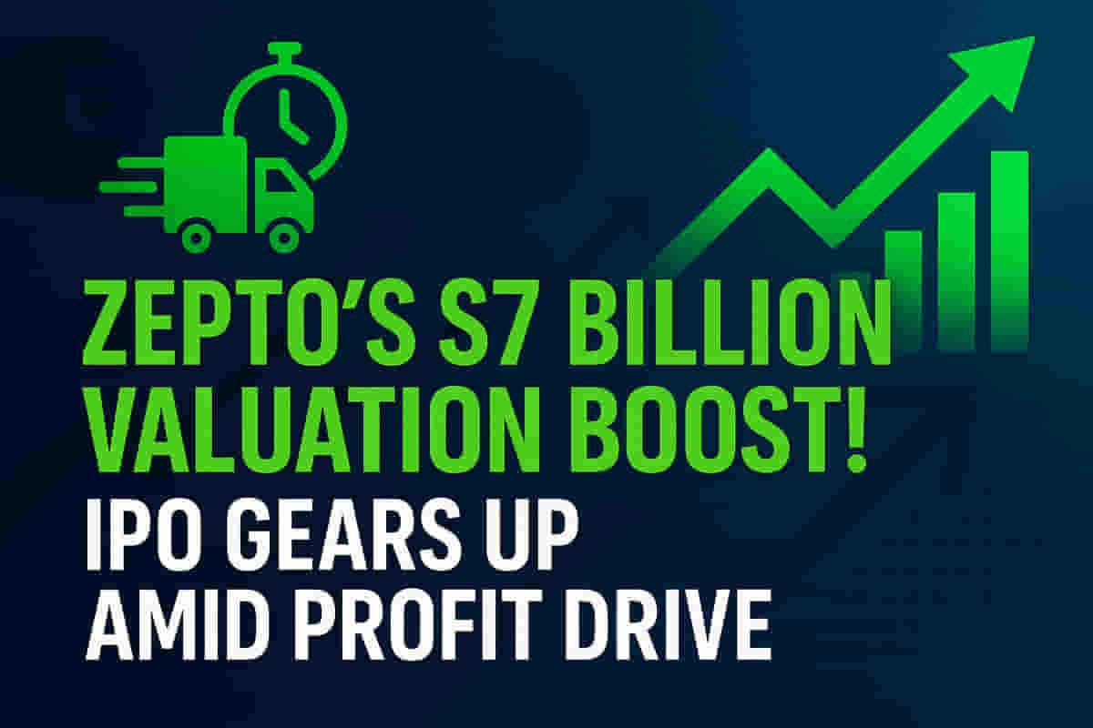 Zepto ਨੇ $7 ਬਿਲੀਅਨ ਮੁੱਲ 'ਤੇ $450 ਮਿਲੀਅਨ ਜੁਟਾਏ, ਮੁਨਾਫੇ ਵੱਲ ਵਧਣ ਦੇ ਨਾਲ IPO 'ਤੇ ਨਜ਼ਰ