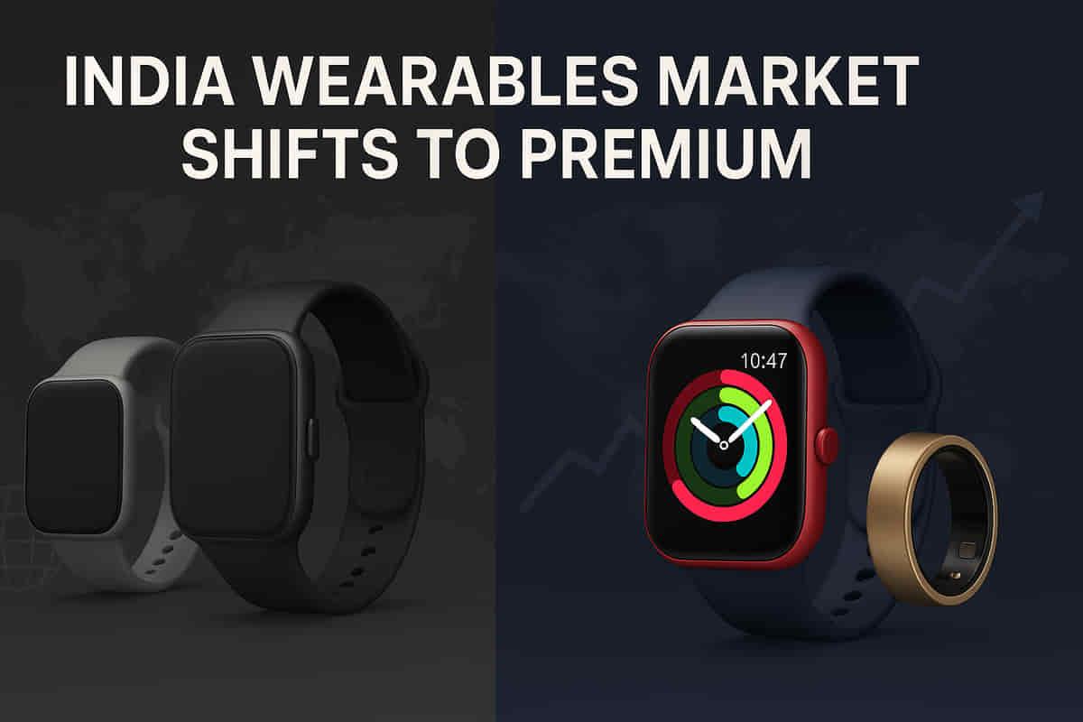 ਭਾਰਤ ਦਾ ਐਂਟਰੀ-ਲੈਵਲ ਵੇਅਰੇਬਲਜ਼ ਬਾਜ਼ਾਰ ਠੰਡਾ ਪਿਆ, ਕੰਪਨੀਆਂ ਪ੍ਰੀਮੀਅਮ ਉਤਪਾਦਾਂ ਅਤੇ ਗਲੋਬਲ ਐਕਸਪੈਂਸ਼ਨ ਵੱਲ ਮੁੜੀਆਂ