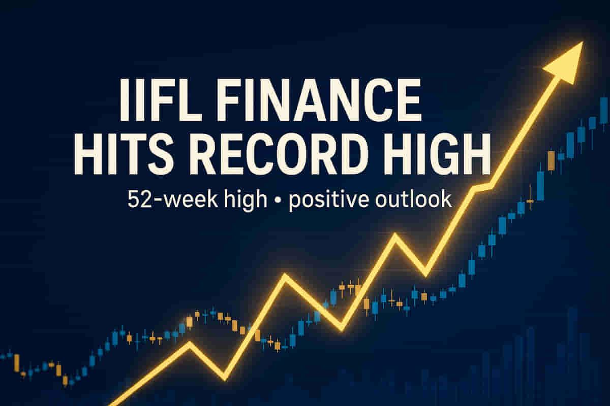 IIFL ਫਾਇਨਾਂਸ ਸਟਾਕ 52-ਹਫ਼ਤੇ ਦੇ ਉੱਚਤਮ ਪੱਧਰ 'ਤੇ ਪਹੁੰਚਿਆ, Fitch ਰੇਟਿੰਗਜ਼ ਦੇ ਸਕਾਰਾਤਮਕ ਆਊਟਲੁੱਕ ਕਾਰਨ ਤੇਜ਼ੀ