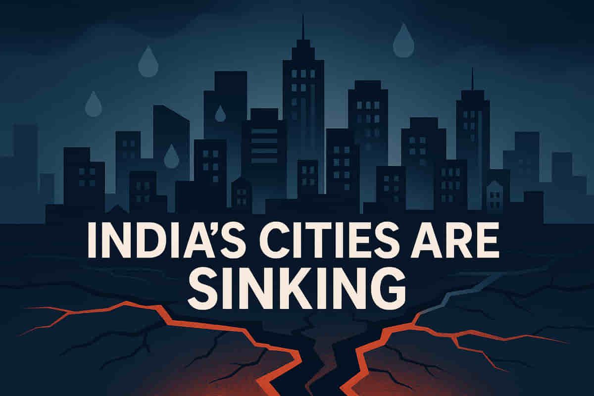 ਜ਼ਿਆਦਾ ਭੂਮੀਗਤ ਪਾਣੀ ਕੱਢਣ ਕਾਰਨ ਭਾਰਤੀ ਮਹਾਂਨਗਰਾਂ ਨੂੰ ਜ਼ਮੀਨ ਖਿਸਕਣ ਦਾ ਗੰਭੀਰ ਖਤਰਾ, ਅਧਿਐਨ ਦੀ ਚੇਤਾਵਨੀ