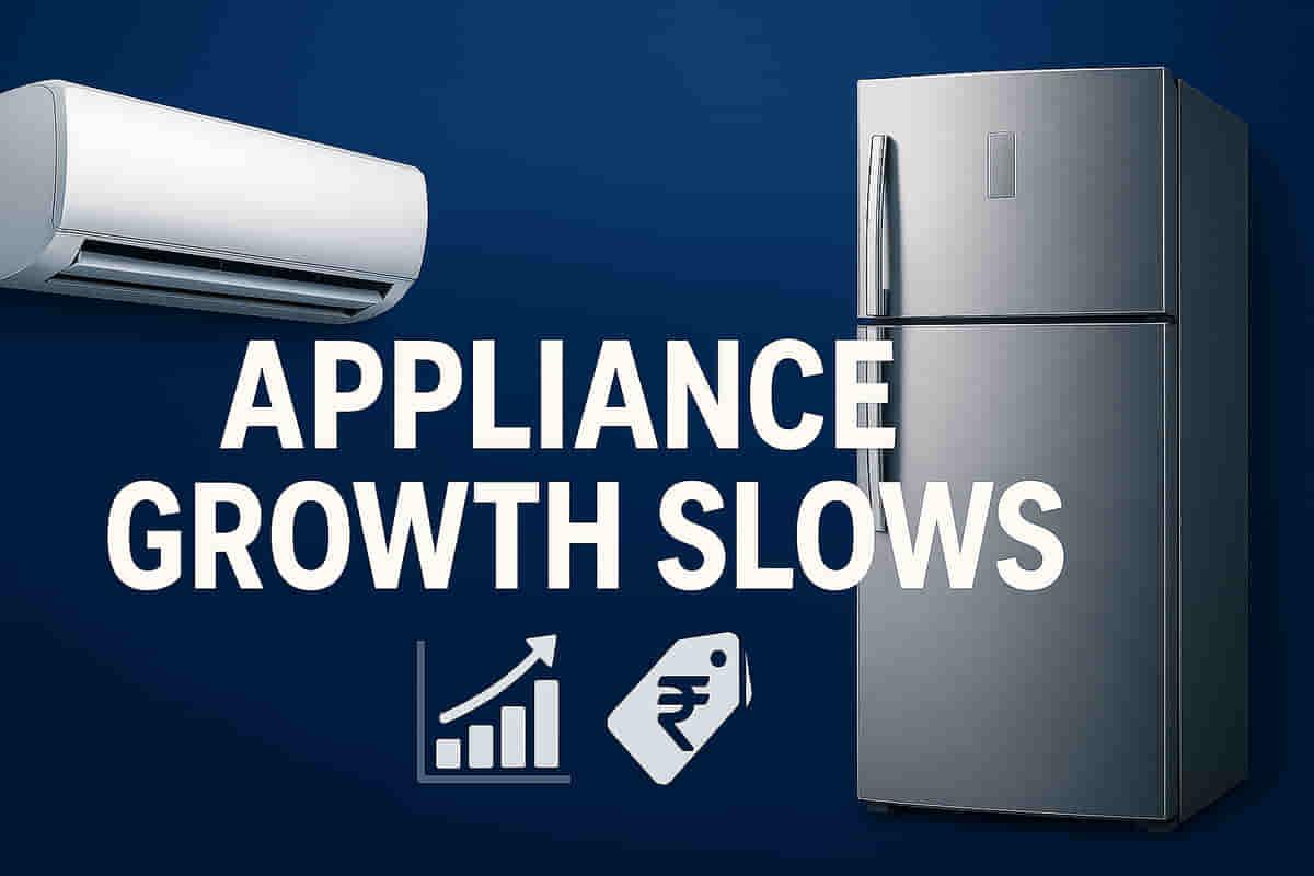 ਭਾਰਤ ਦੇ ਵੱਡੇ ਅਪਲਾਈਂਸ ਨਿਰਮਾਤਾਵਾਂ ਨੂੰ ਮਾਲੀਆ ਮੰਦਤਾ ਦਾ ਸਾਹਮਣਾ ਕਰਨਾ ਪੈ ਰਿਹਾ ਹੈ, GST ਕਟੌਤੀ ਦੇ ਬਾਵਜੂਦ ਮਾਰਜਿਨ 'ਤੇ ਦਬਾਅ