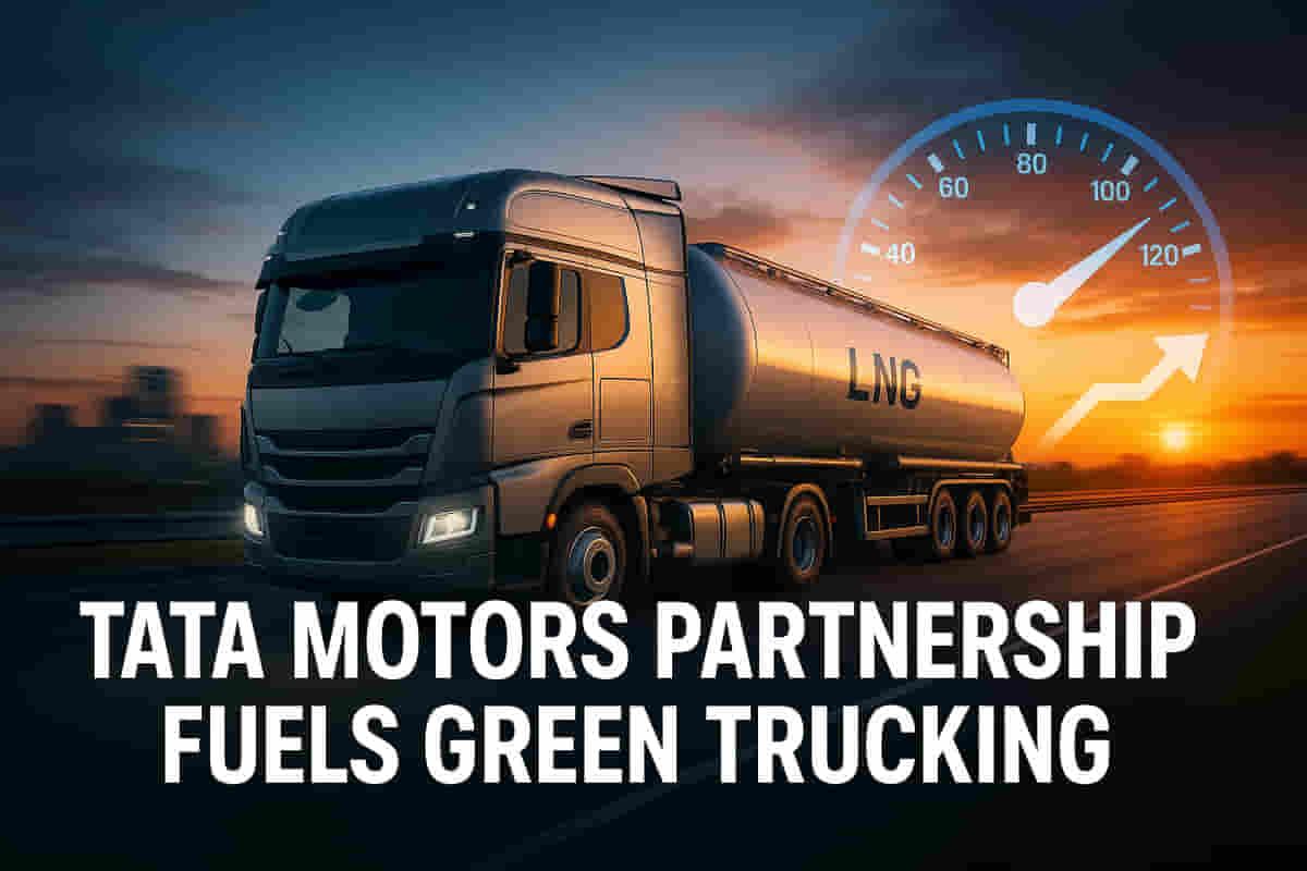 ਟਾਟਾ ਮੋਟਰਜ਼ ਨੇ ਭਾਰਤ ਵਿੱਚ LNG ਟਰਕਿੰਗ ਬੁਨਿਆਦੀ ਢਾਂਚੇ ਦਾ ਵਿਸਤਾਰ ਕਰਨ ਲਈ THINK Gas ਨਾਲ ਭਾਈਵਾਲੀ ਕੀਤੀ