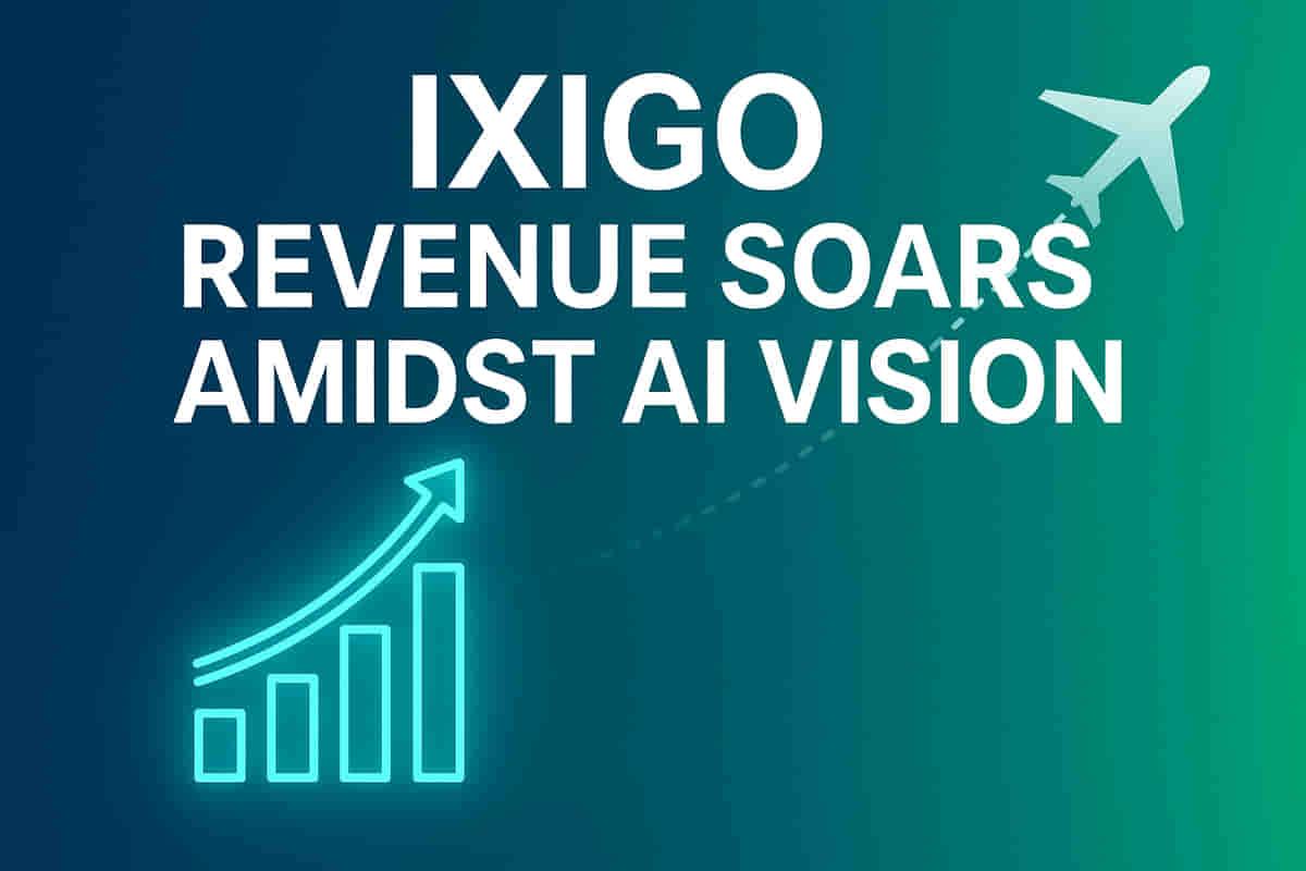 Ixigo ਨੇ Q2 FY26 ਵਿੱਚ 37% ਮਾਲੀਆ ਵਾਧਾ ਦਰਜ ਕੀਤਾ, ESOP ਖਰਚ ਕਾਰਨ ₹3.46 ਕਰੋੜ ਦਾ ਨੈੱਟ ਨੁਕਸਾਨ, AI-ਅਧਾਰਤ ਭਵਿੱਖ ਵੱਲ ਨਜ਼ਰ।