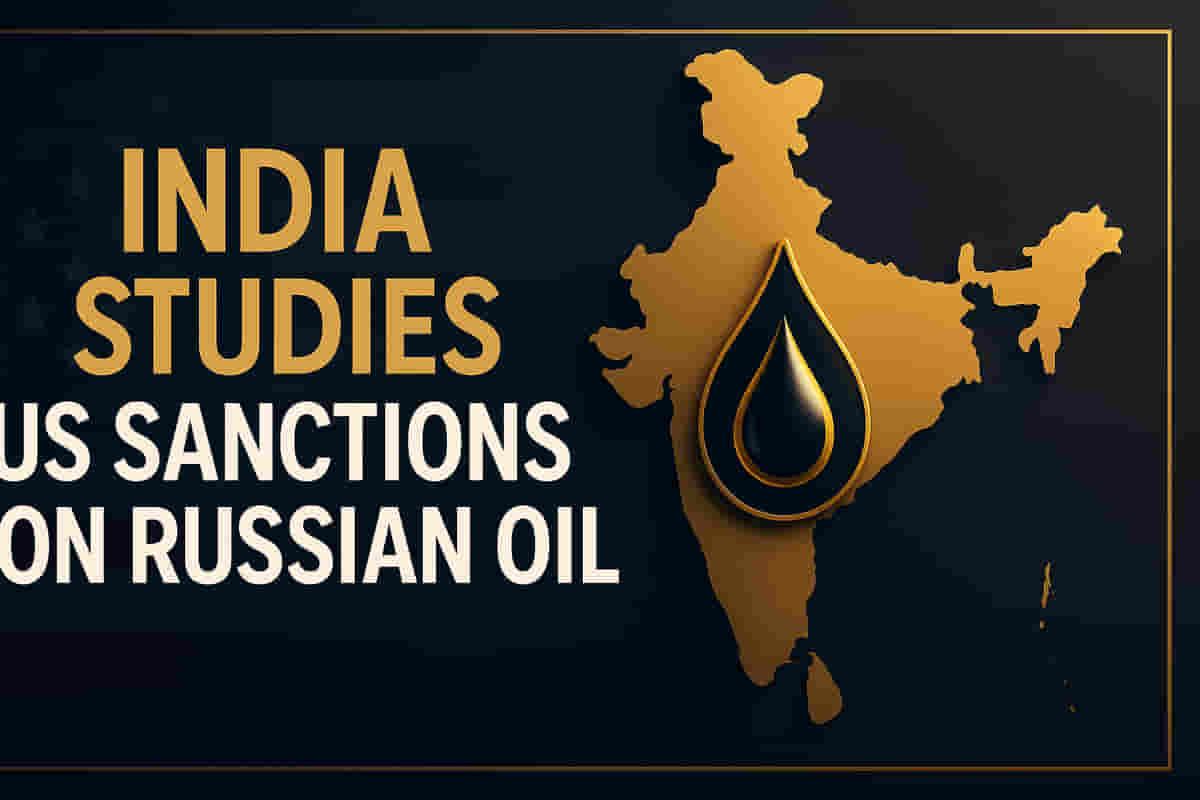 ਭਾਰਤ ਰੂਸੀ ਤੇਲ ਕੰਪਨੀਆਂ 'ਤੇ ਅਮਰੀਕੀ ਪਾਬੰਦੀਆਂ ਦੇ ਪ੍ਰਭਾਵ ਦਾ ਮੁਲਾਂਕਣ ਕਰ ਰਿਹਾ ਹੈ।
