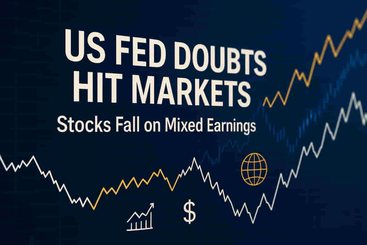 US Fed ਦੀਆਂ ਚਿੰਤਾਵਾਂ ਅਤੇ ਮਿਕਸਡ ਕਮਾਈ ਕਾਰਨ ਭਾਰਤੀ ਬਾਜ਼ਾਰ ਡਿੱਗਿਆ; ਫਾਰਮਾ, ਵਿੱਤੀ ਸਟਾਕਾਂ ਨੂੰ ਵੱਡਾ ਨੁਕਸਾਨ