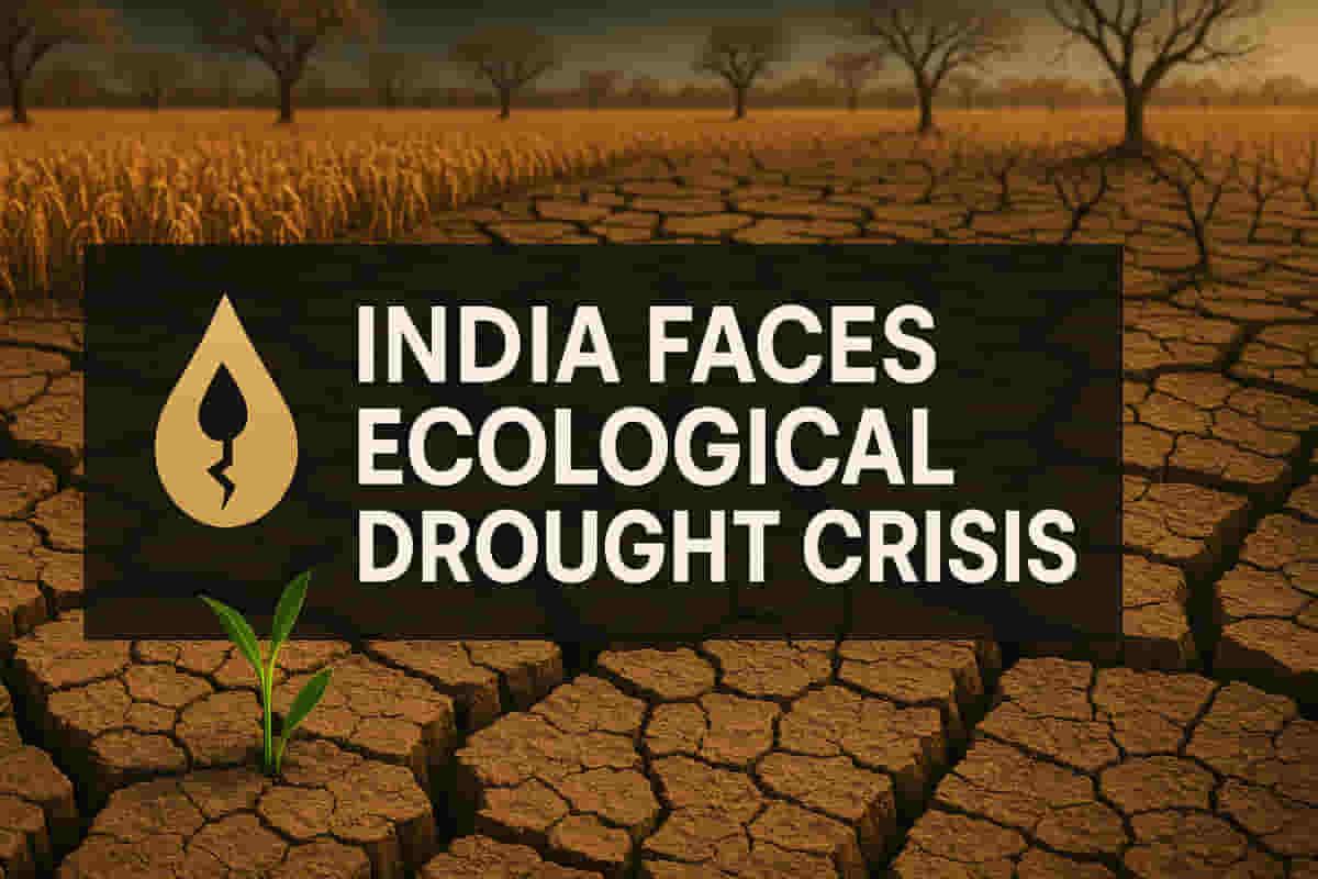 ਭਾਰਤ ਵਿੱਚ ਵਧ ਰਹੇ ਈਕੋਲੋਜੀਕਲ ਸੋਕੇ ਦਾ ਖਤਰਾ, ਜੰਗਲ ਤੇ ਖੇਤੀਬਾੜੀ ਖਤਰੇ ਵਿੱਚ: ਵਿਗਿਆਨੀਆਂ ਦੀ ਚੇਤਾਵਨੀ