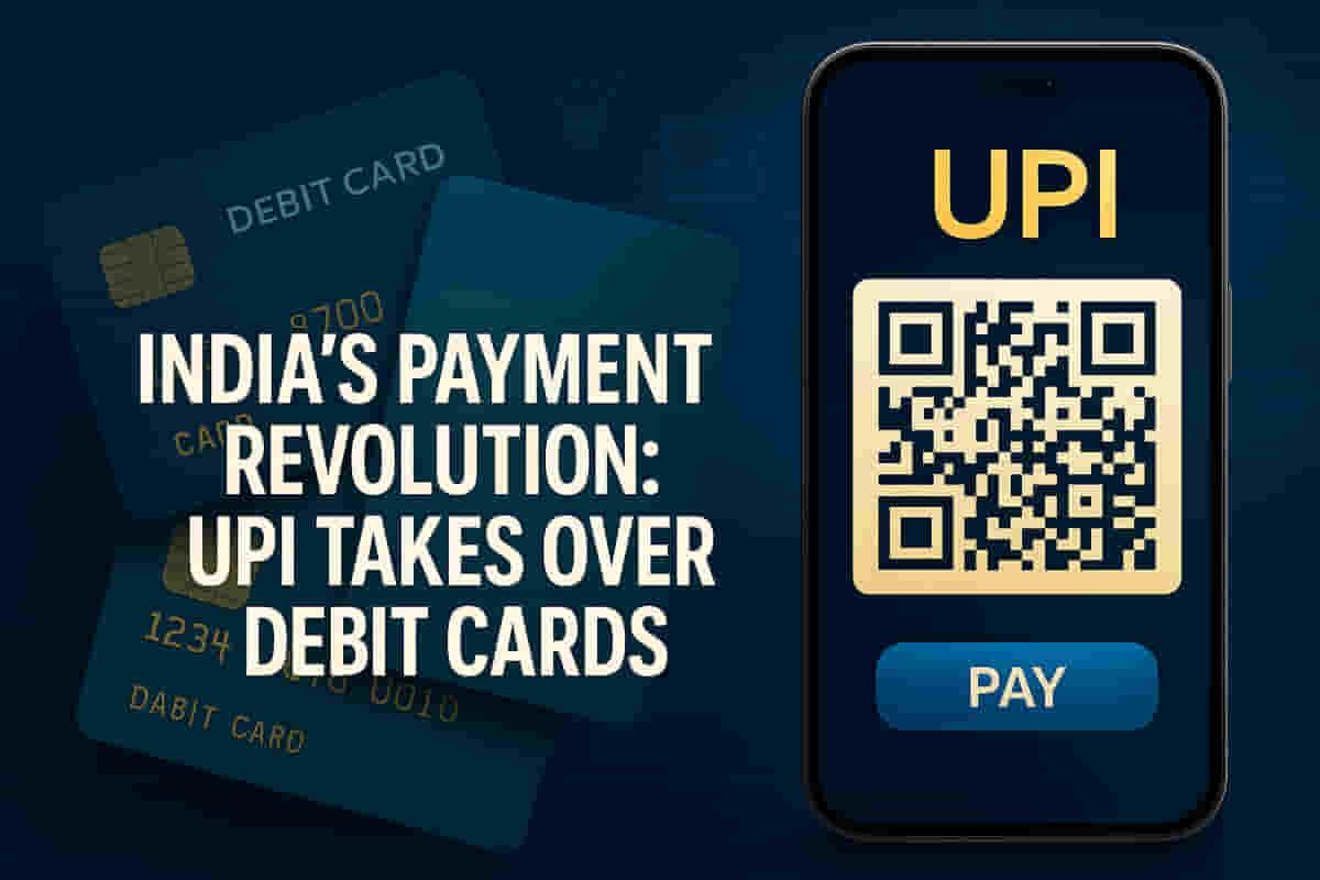 UPI ਦਾ ਦਬਦਬਾ ਵਧਿਆ, ਭਾਰਤ ਵਿੱਚ ਡੈਬਿਟ ਕਾਰਡ ਦੀ ਵਰਤੋਂ ਘਟੀ