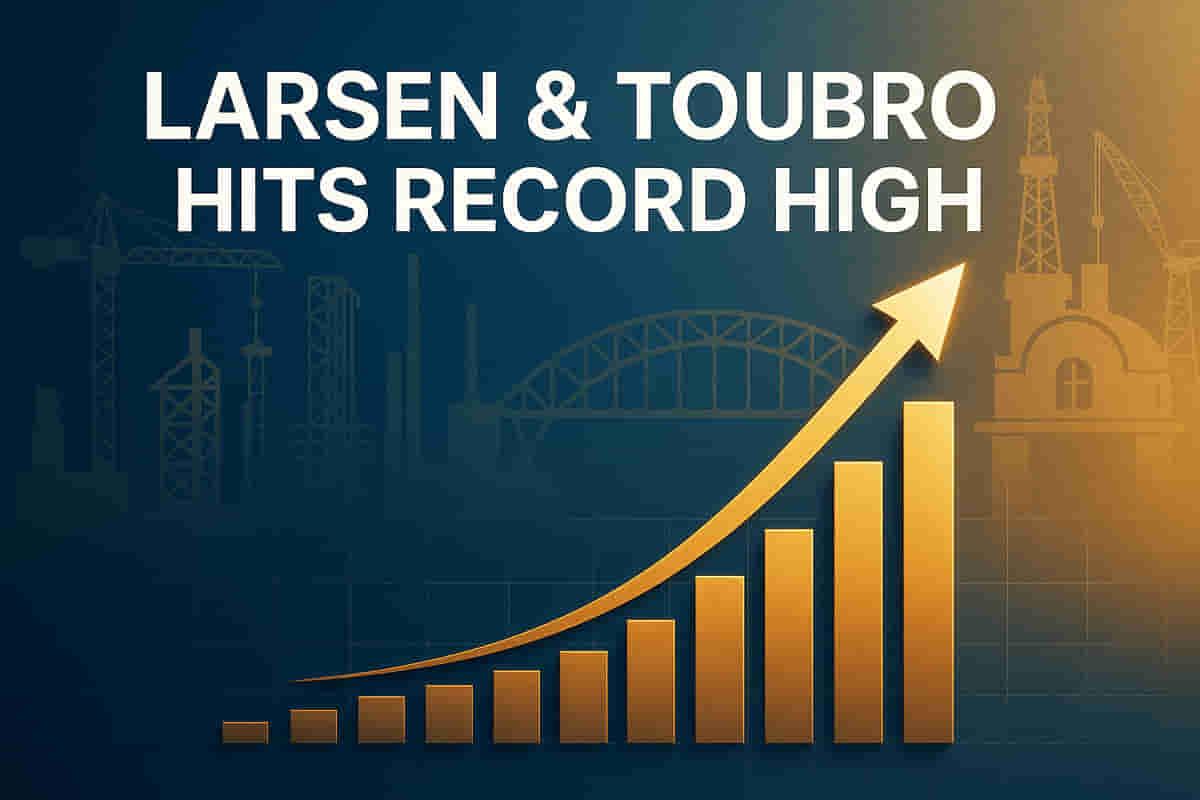 L&T ਦੇ ਜ਼ਬਰਦਸਤ Q2 ਪ੍ਰਦਰਸ਼ਨ 'ਤੇ ਸ਼ੇਅਰ ਨੇ ਰਿਕਾਰਡ ਹਾਈ ਛੂਹਿਆ, ਐਨਰਜੀ ਅਤੇ ਡਿਫੈਂਸ ਸੈਕਟਰਾਂ ਦਾ ਮੁੱਖ ਯੋਗਦਾਨ