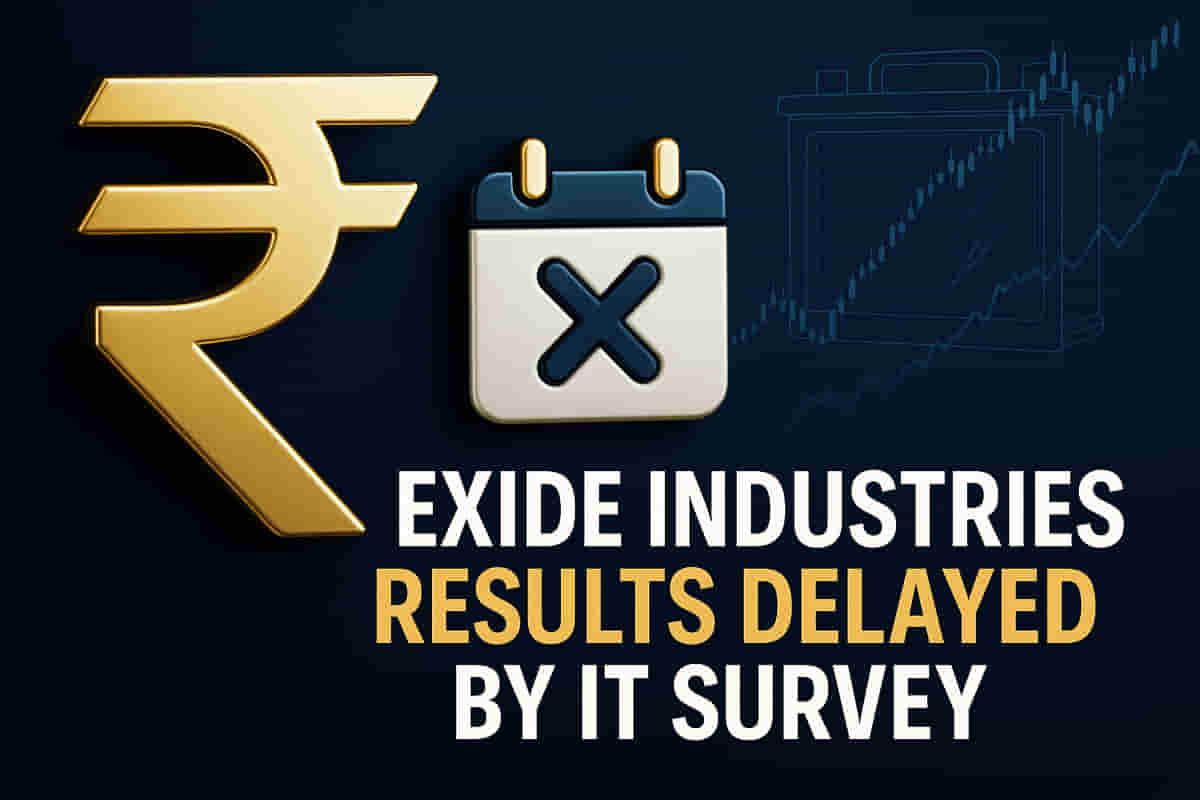 ਇਨਕਮ ਟੈਕਸ ਸਰਵੇ ਕਾਰਨ ਐਕਸਾਈਡ ਇੰਡਸਟਰੀਜ਼ ਨੇ Q2 ਨਤੀਜੇ ਮੁਲਤਵੀ ਕੀਤੇ