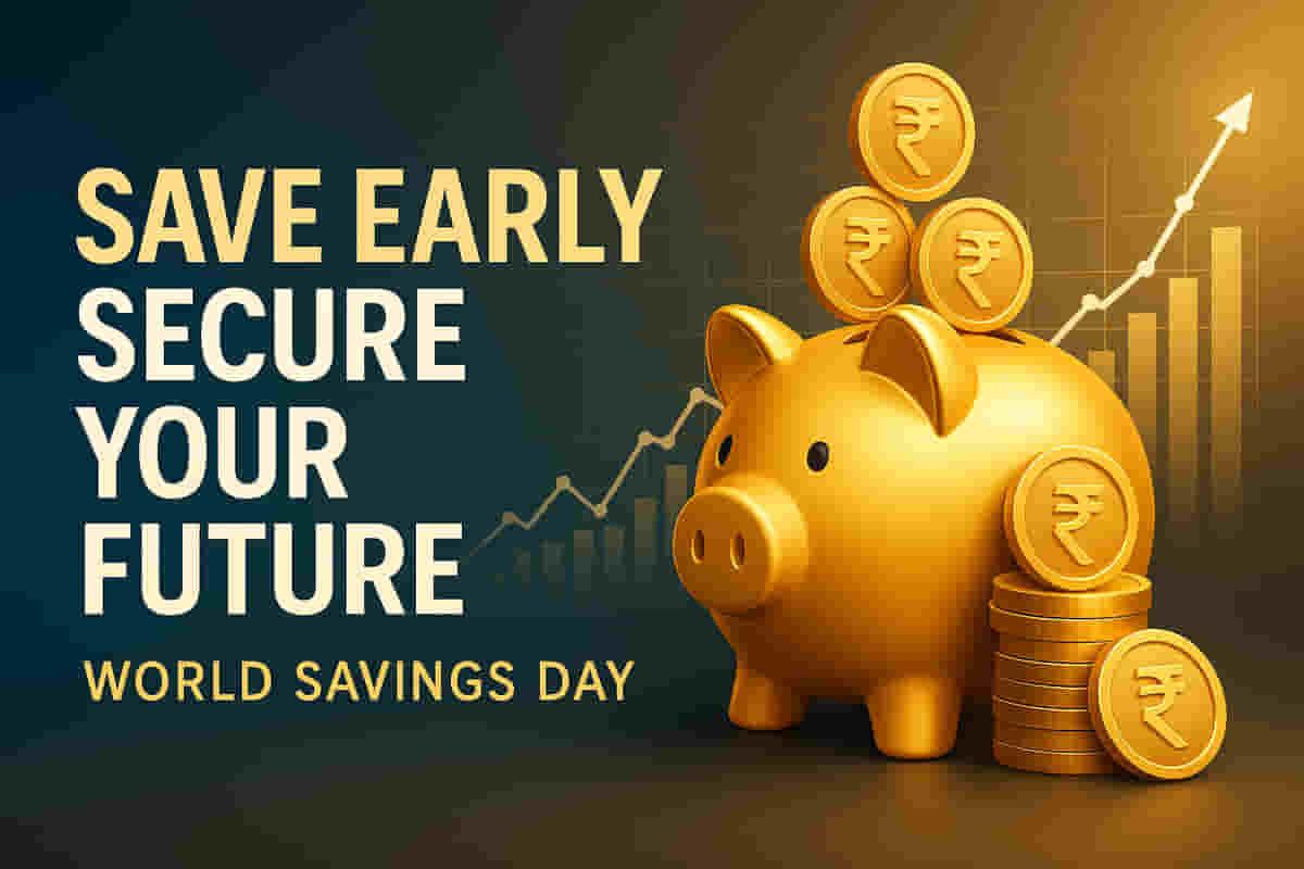 ਭਾਰਤ ਵਿਸ਼ਵ ਬਚਤ ਦਿਵਸ ਮਨਾ ਰਿਹਾ ਹੈ: ਵਿੱਤੀ ਸੁਰੱਖਿਆ ਲਈ ਛੇਤੀ ਅਤੇ ਅਨੁਸ਼ਾਸਨੀ ਆਦਤਾਂ 'ਤੇ ਮਾਹਿਰਾਂ ਦਾ ਜ਼ੋਰ