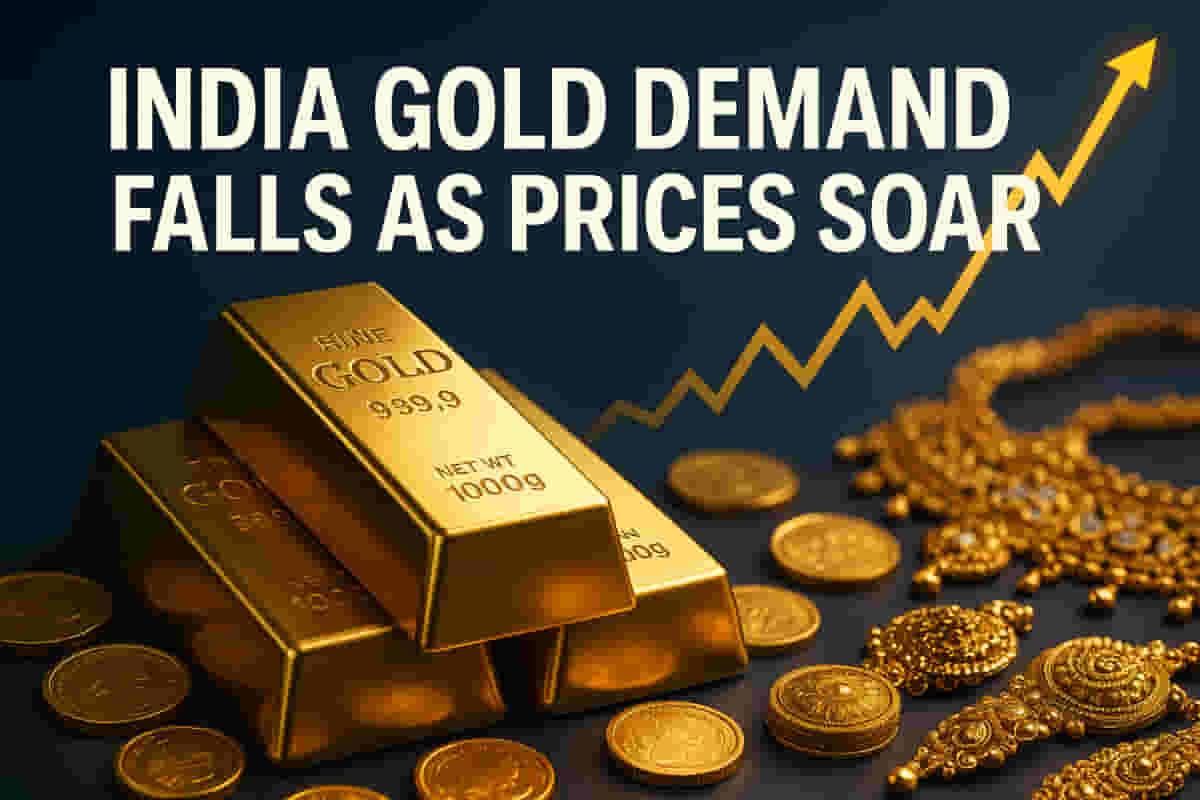 Q3 2025 ਵਿੱਚ ਭਾਰਤ ਦੀ ਸੋਨੇ ਦੀ ਮੰਗ 16% ਘਟੀ; ਰਿਕਾਰਡ ਕੀਮਤਾਂ ਦਰਮਿਆਨ ਨਿਵੇਸ਼ ਖਰੀਦ ਵਧੀ