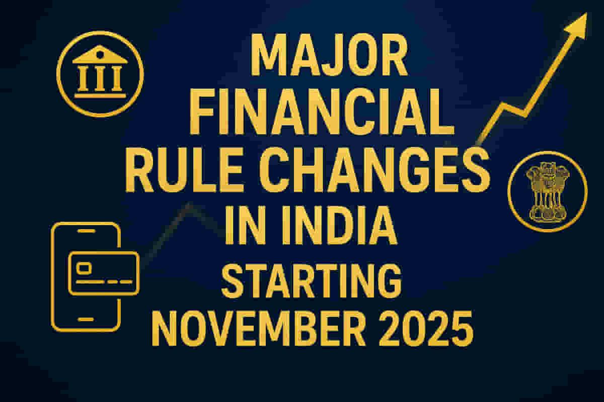 ਨਵੰਬਰ 2025 ਤੋਂ ਭਾਰਤ ਵਿੱਚ ਵੱਡੇ ਵਿੱਤੀ ਨਿਯਮ ਬਦਲਾਅ ਦੀ ਤਿਆਰੀ