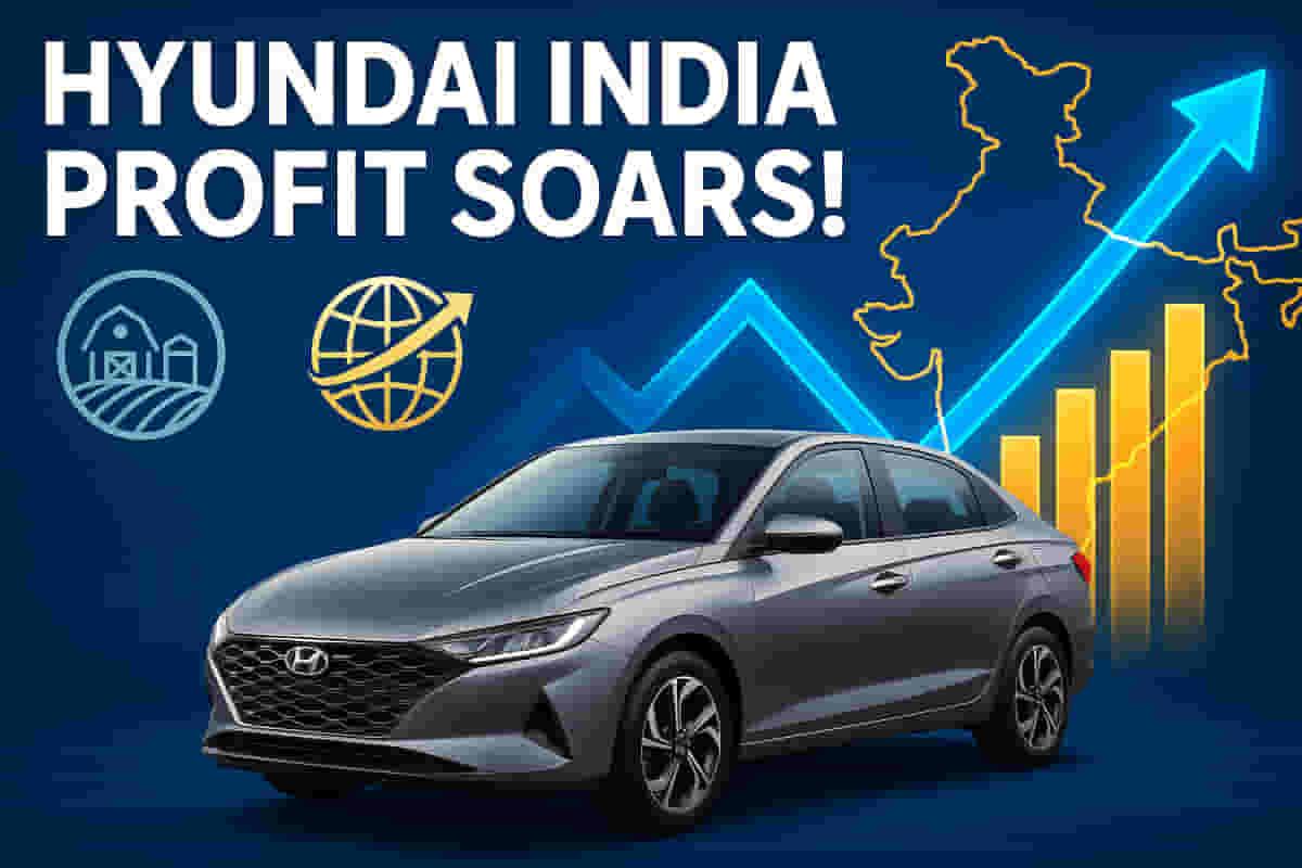 ਹਿਊண்டਾਈ ਮੋਟਰ ਇੰਡੀਆ ਦਾ ਮੁਨਾਫਾ 14% ਵਧਿਆ, ਮਜ਼ਬੂਤ ਐਕਸਪੋਰਟ ਤੇ ਪੇਂਡੂ ਵਿਕਰੀ ਨਾਲ ਹੋਇਆ ਬੂਮ