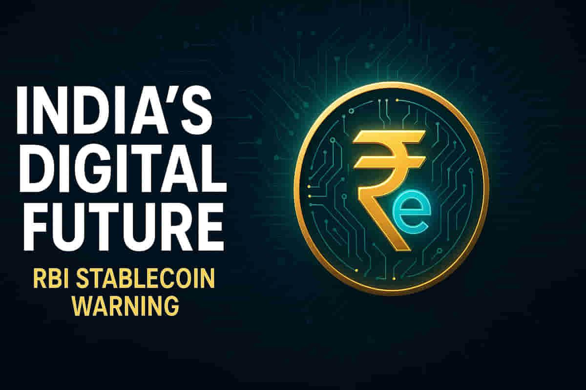 ਭਾਰਤੀ ਰਿਜ਼ਰਵ ਬੈਂਕ ਦੀ ਚੇਤਾਵਨੀ: ਸਟੇਬਲਕੋਇੰਨਜ਼ ਨਾਲ ਨੀਤੀਗਤ ਪ੍ਰਭੂਸੱਤਾ ਨੂੰ ਖ਼ਤਰਾ, CBDC 'ਤੇ ਧਿਆਨ ਕੇਂਦਰਿਤ ਕਰੇਗਾ
