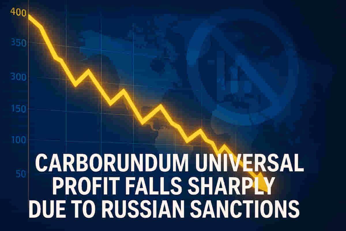 ਕਾਰਬੋਰੰਡਮ ਯੂਨੀਵਰਸਲ ਦਾ ਮੁਨਾਫਾ Q2 FY26 ਵਿੱਚ 35% ਡਿੱਗਿਆ, ਰੂਸੀ ਪਾਬੰਦੀਆਂ ਦਾ ਅਸਰ।