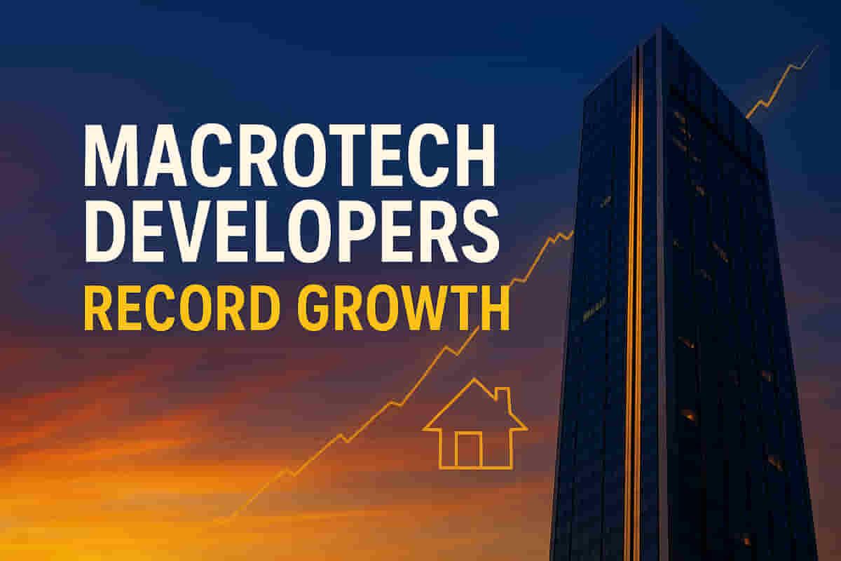 ਮੈਕਰੋਟੈਕ ਡਿਵੈਲਪਰਜ਼ ਨੇ Q2 FY26 ਵਿੱਚ ਸ਼ੁੱਧ ਲਾਭ ਵਿੱਚ 87% ਦਾ ਵਾਧਾ ਦਰਜ ਕੀਤਾ, ₹789.8 ਕਰੋੜ ਤੱਕ ਪਹੁੰਚਿਆ