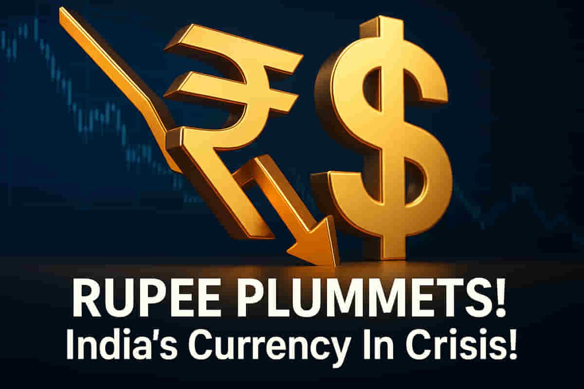 ਗਲੋਬਲ ਆਰਥਿਕ ਦਬਾਅ ਵਿਚਕਾਰ ਭਾਰਤੀ ਰੁਪਇਆ ਅਮਰੀਕੀ ਡਾਲਰ ਦੇ ਮੁਕਾਬਲੇ ਡਿੱਗਿਆ
