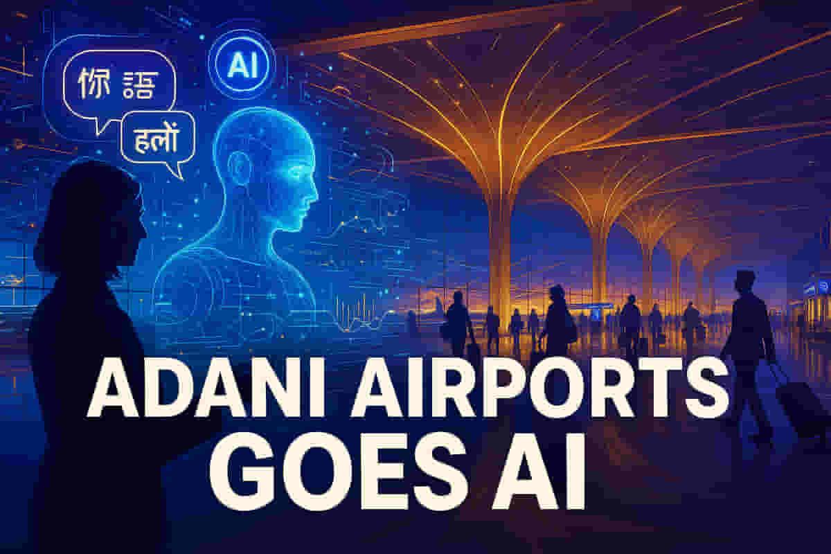 ਅਡਾਨੀ ਏਅਰਪੋਰਟਸ ਨੇ AIONOS ਨਾਲ AI-ਚਲਾਉਣ ਵਾਲੀਆਂ ਬਹੁ-ਭਾਸ਼ਾਈ ਯਾਤਰੀ ਸੇਵਾਵਾਂ ਲਈ ਸਾਂਝੇਦਾਰੀ ਕੀਤੀ