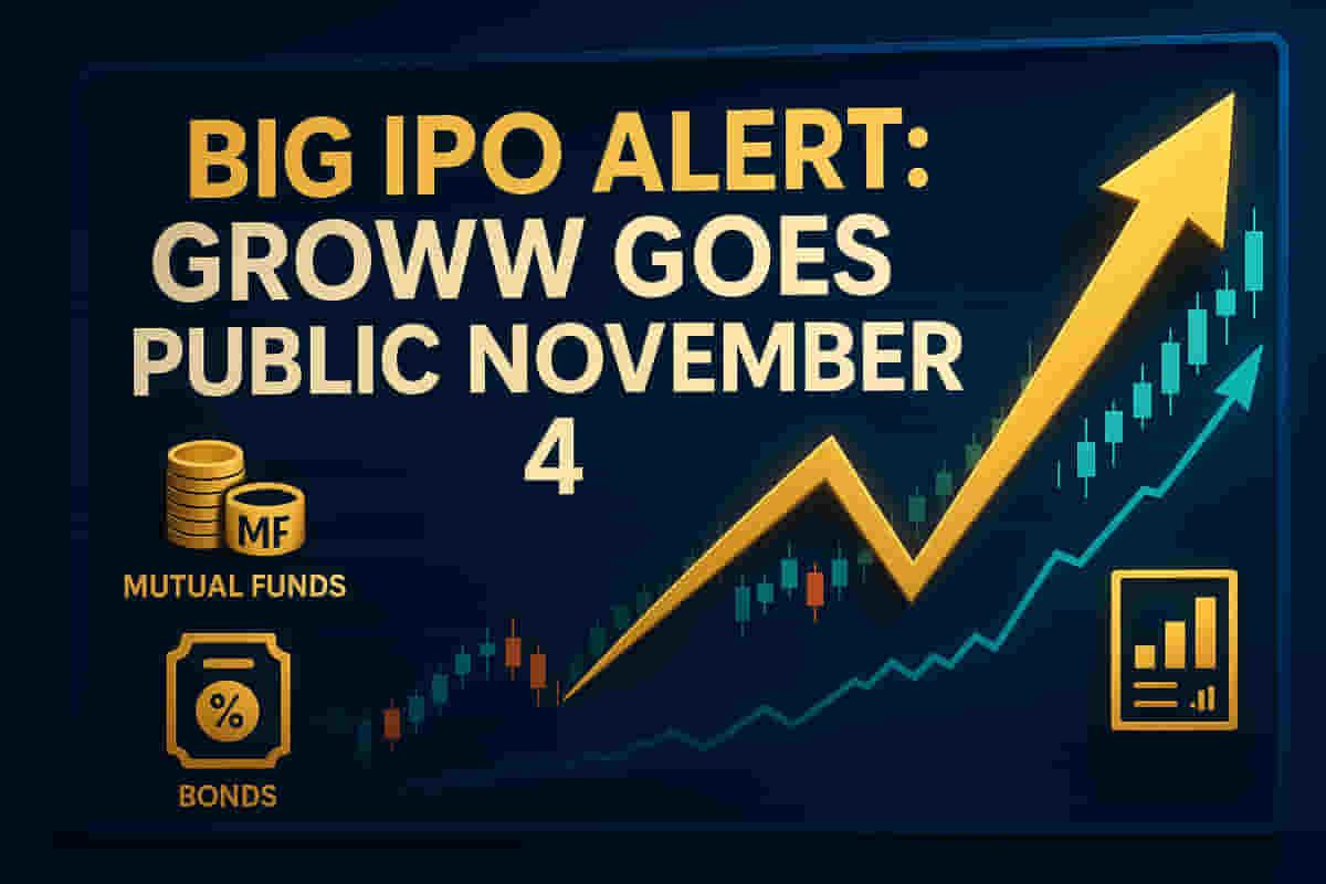 Groww ਦਾ ₹6,632 ਕਰੋੜ ਦਾ IPO 4 ਨਵੰਬਰ ਨੂੰ ਖੁੱਲ੍ਹੇਗਾ, ₹62,000 ਕਰੋੜ ਦੇ ਮੁੱਲ 'ਤੇ