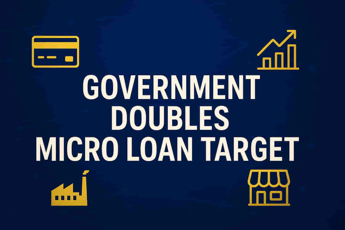 SME ਵਰਕਿੰਗ ਕੈਪੀਟਲ ਨੂੰ ਬੂਸਟ ਕਰਨ ਲਈ ਸਰਕਾਰ ਨੇ ਮਾਈਕ੍ਰੋ ਐਂਟਰਪ੍ਰਾਈਜ਼ ਕਾਰਡ ਦਾ ਟੀਚਾ ਦੁੱਗਣਾ ਕੀਤਾ