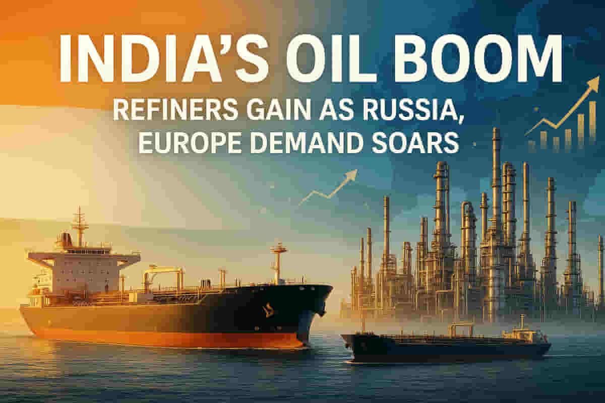 ਰੂਸੀ ਰਿਫਾਈਨਰੀਆਂ ਦੇ ਨੁਕਸਾਨ ਅਤੇ ਯੂਰਪੀ ਠੰਡ ਕਾਰਨ ਭਾਰਤੀ ਰਿਫਾਈਨਰਾਂ ਨੂੰ ਵੱਡਾ ਹੁਲਾਰਾ ਮਿਲਣ ਦੀ ਉਮੀਦ
