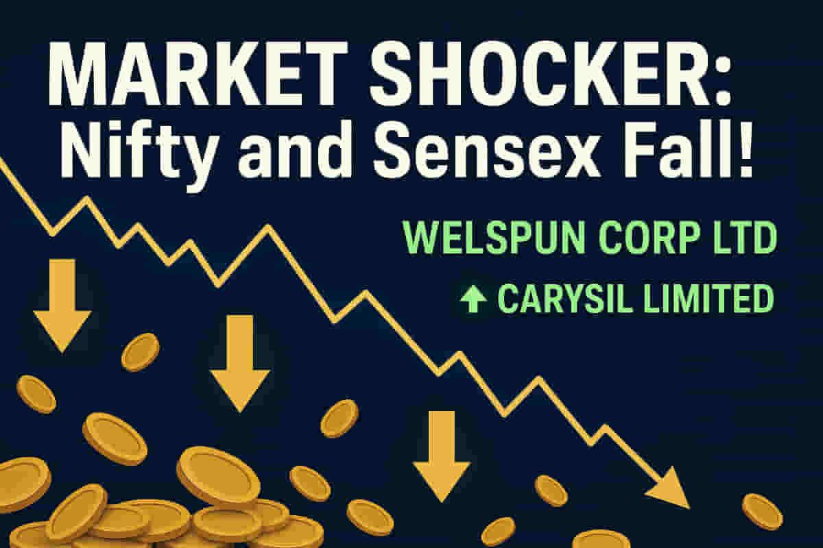 ਪ੍ਰੋਫਿਟ-ਬੁਕਿੰਗ ਕਾਰਨ ਭਾਰਤੀ ਸਟਾਕਾਂ ਵਿੱਚ ਗਿਰਾਵਟ; ਮਾਰਕੀਟ ਵਿਸ਼ਲੇਸ਼ਕ Welspun Corp ਅਤੇ Carysil ਦੀ ਸਿਫ਼ਾਰਸ਼ ਕਰਦੇ ਹਨ