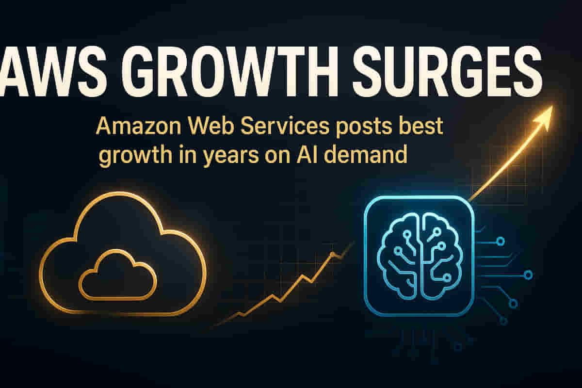 AI வளர்ச்சியால் உந்தப்பட்டு, Amazon Web Services கிட்டத்தட்ட 3 ஆண்டுகளில் மிக வலுவான வளர்ச்சியைப் பதிவு செய்தது