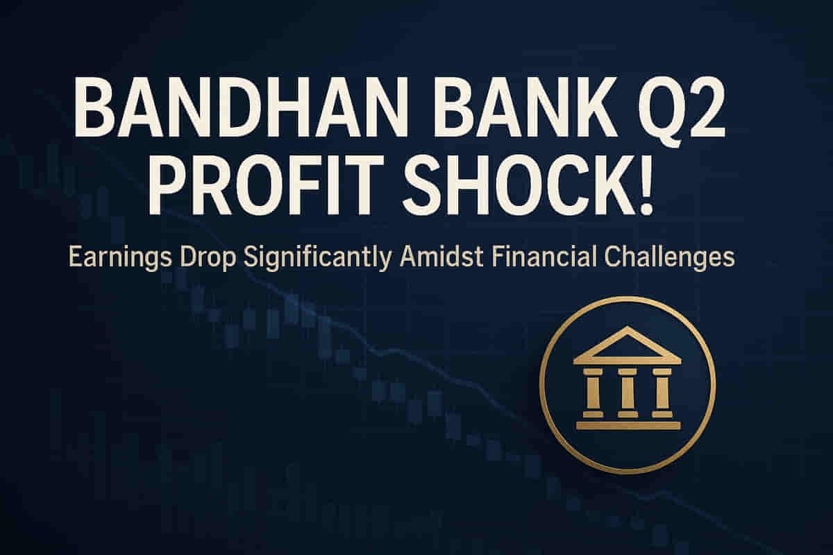 Bandhan Bank's Q2 Profit Drops Sharply Amidst Increased Loan Defaults and Slowdown in Microfinance Growth