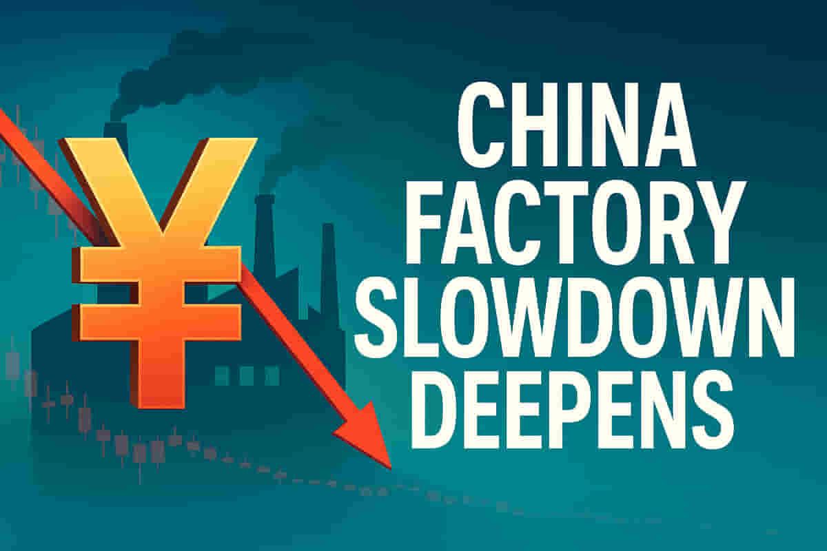 ਚੀਨ ਦੀ ਫੈਕਟਰੀ ਗਤੀਵਿਧੀ ਸੱਤਵੇਂ ਮਹੀਨੇ ਘਟੀ, ਸਟਿਮੂਲਸ ਦੀਆਂ ਮੰਗਾਂ ਦਰਮਿਆਨ ਅਨੁਮਾਨਾਂ ਤੋਂ ਖੁੰਝ ਗਈ