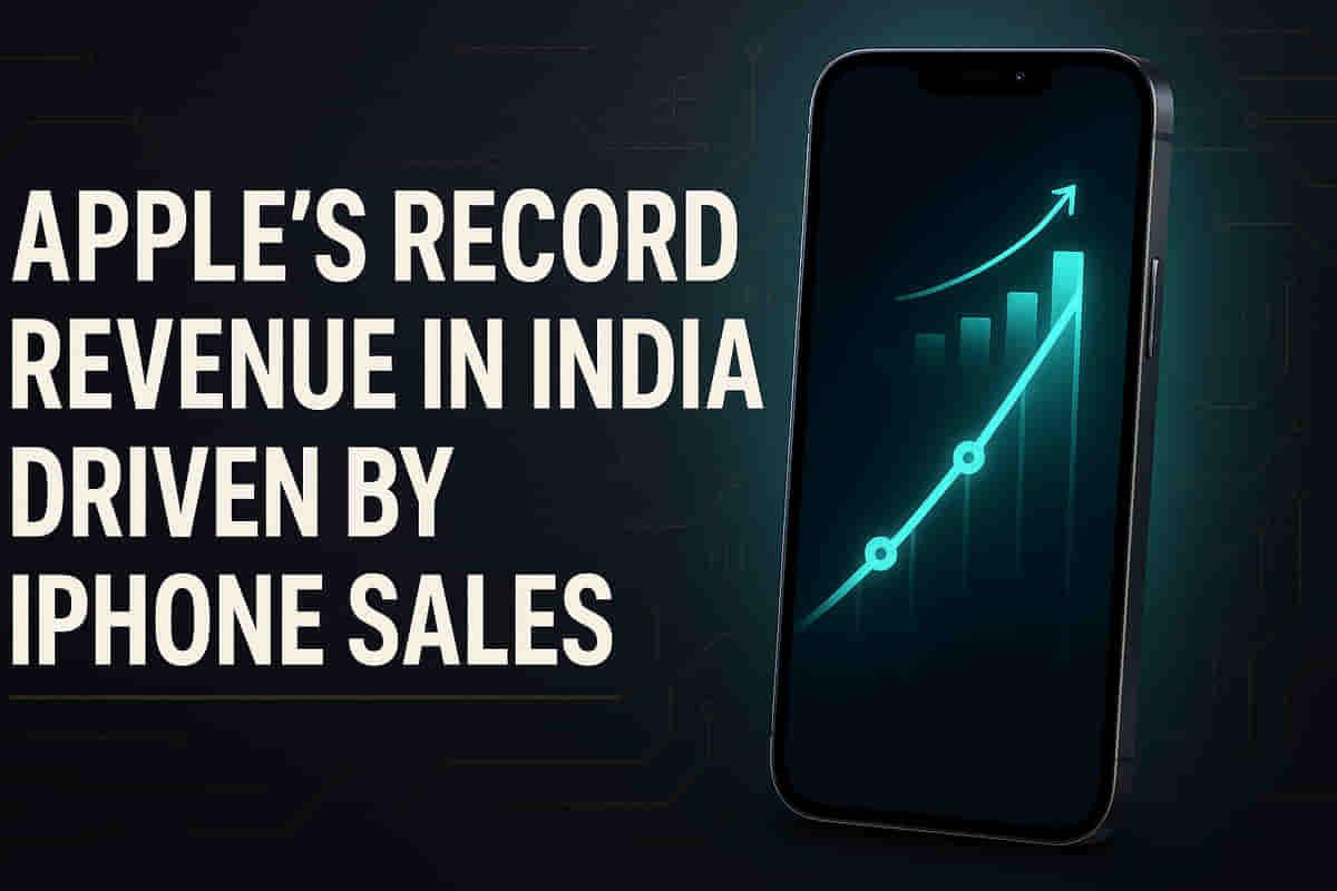 ਐਪਲ ਨੇ ਭਾਰਤ ਵਿੱਚ iPhone ਦੀ ਜ਼ਬਰਦਸਤ ਵਿਕਰੀ ਕਾਰਨ ਰਿਕਾਰਡ ਆਮਦਨ ਪ੍ਰਾਪਤ ਕੀਤੀ