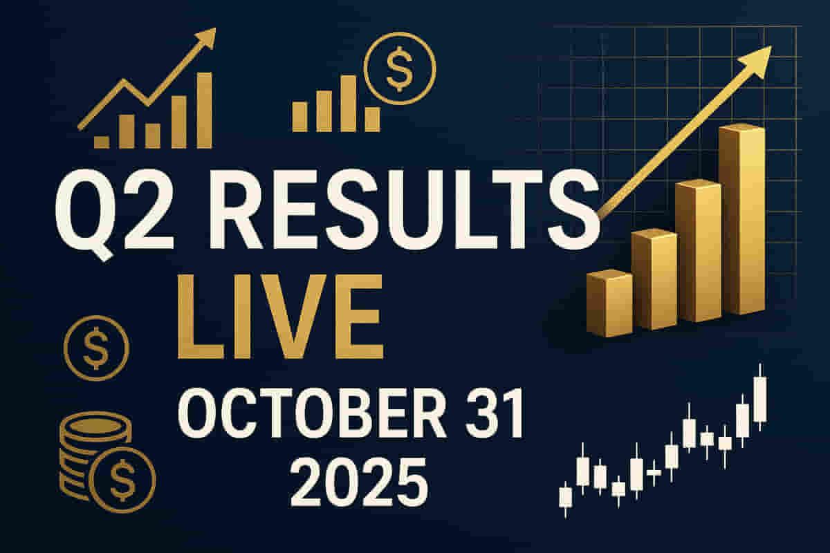 ਲਾਈਵ ਅੱਪਡੇਟਸ: 31 ਅਕਤੂਬਰ 2025 ਨੂੰ ਸਮਾਪਤ ਹੋਣ ਵਾਲੇ ਦੂਜੇ ਤਿਮਾਹੀ ਦੇ ਵਿੱਤੀ ਨਤੀਜੇ