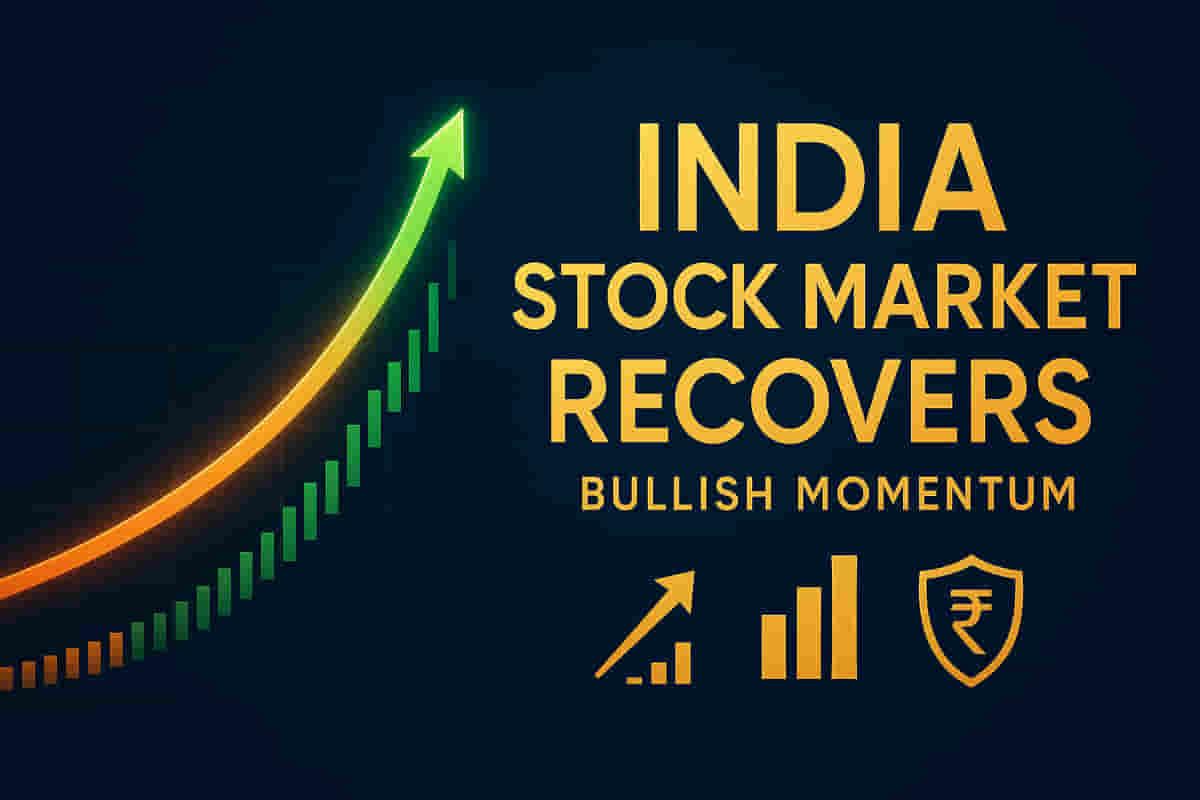 ਭਾਰਤੀ ਸਟਾਕ ਮਾਰਕੀਟ 'ਚ ਸੁਧਾਰ: ਸੈਂਸੈਕਸ ਅਤੇ ਨਿਫਟੀ 'ਚ ਬਲੂ-ਚਿਪ ਖਰੀਦਦਾਰੀ ਕਾਰਨ ਵਾਧਾ