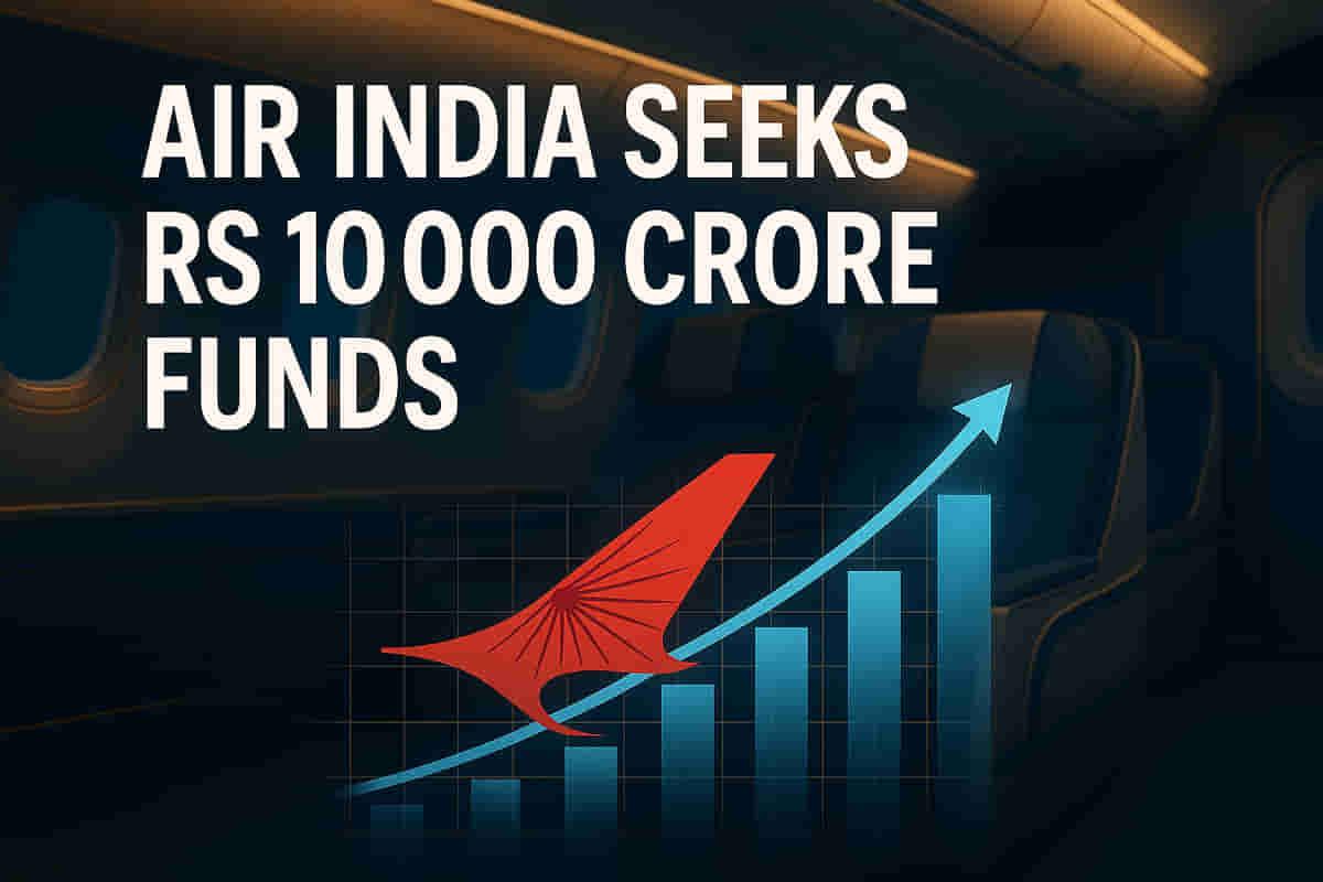 ਹਵਾਈ ਦੁਰਘਟਨਾ ਤੋਂ ਬਾਅਦ ਏਅਰ ਇੰਡੀਆ ਨੂੰ ਟਾਟਾ ਸੰਨਜ਼ ਅਤੇ ਸਿੰਗਾਪੁਰ ਏਅਰਲਾਈਨਜ਼ ਤੋਂ ₹10,000 ਕਰੋੜ ਦੇ ਫੰਡ ਦੀ ਲੋੜ