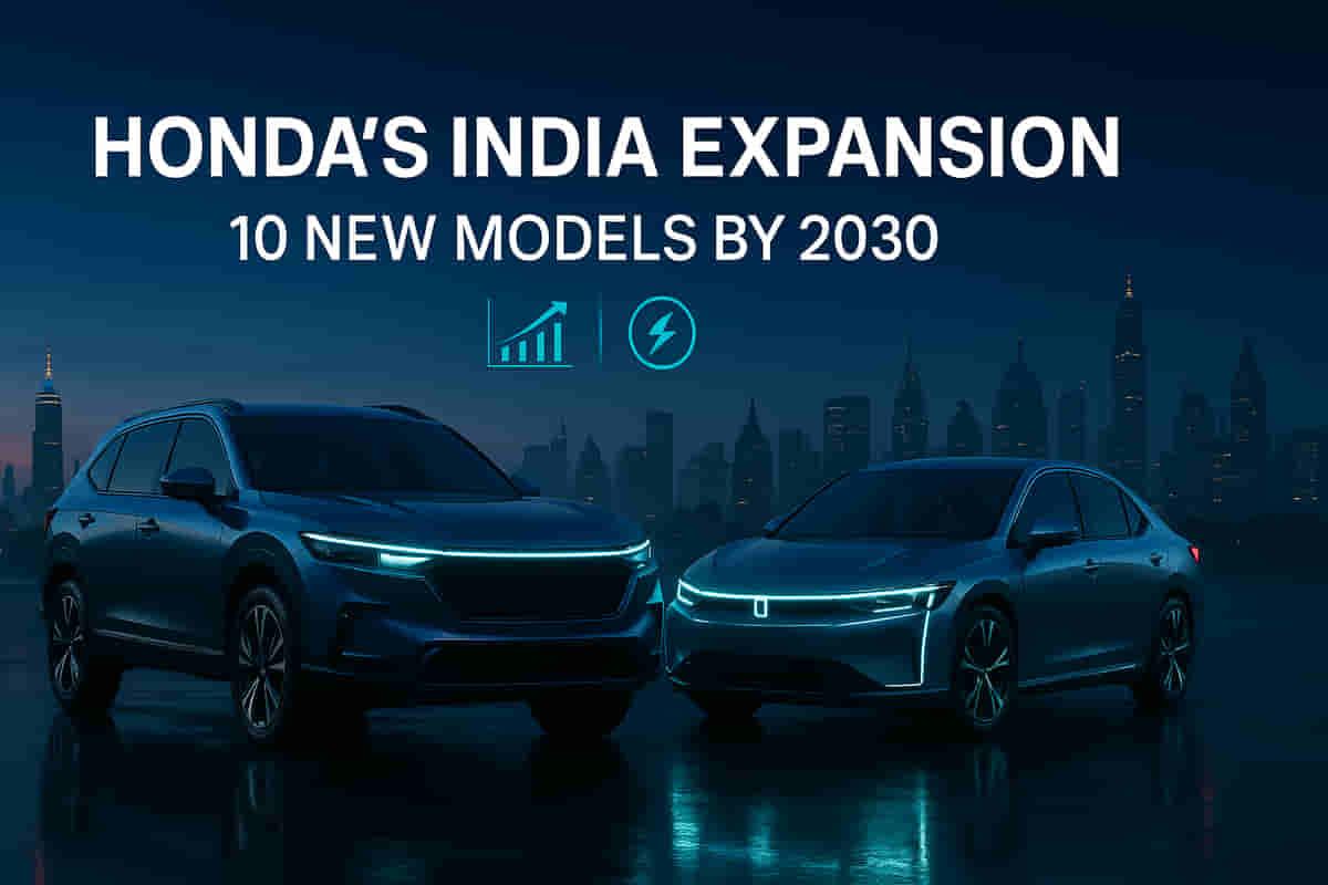 ஹோண்டா இந்தியா விரிவாக்கத்தில் தீவிரம்: 2030க்குள் 10 புதிய மாடல்கள், ஏழு எஸ்யூவி-க்கள், மின்சார வாகனங்களில் கவனம்