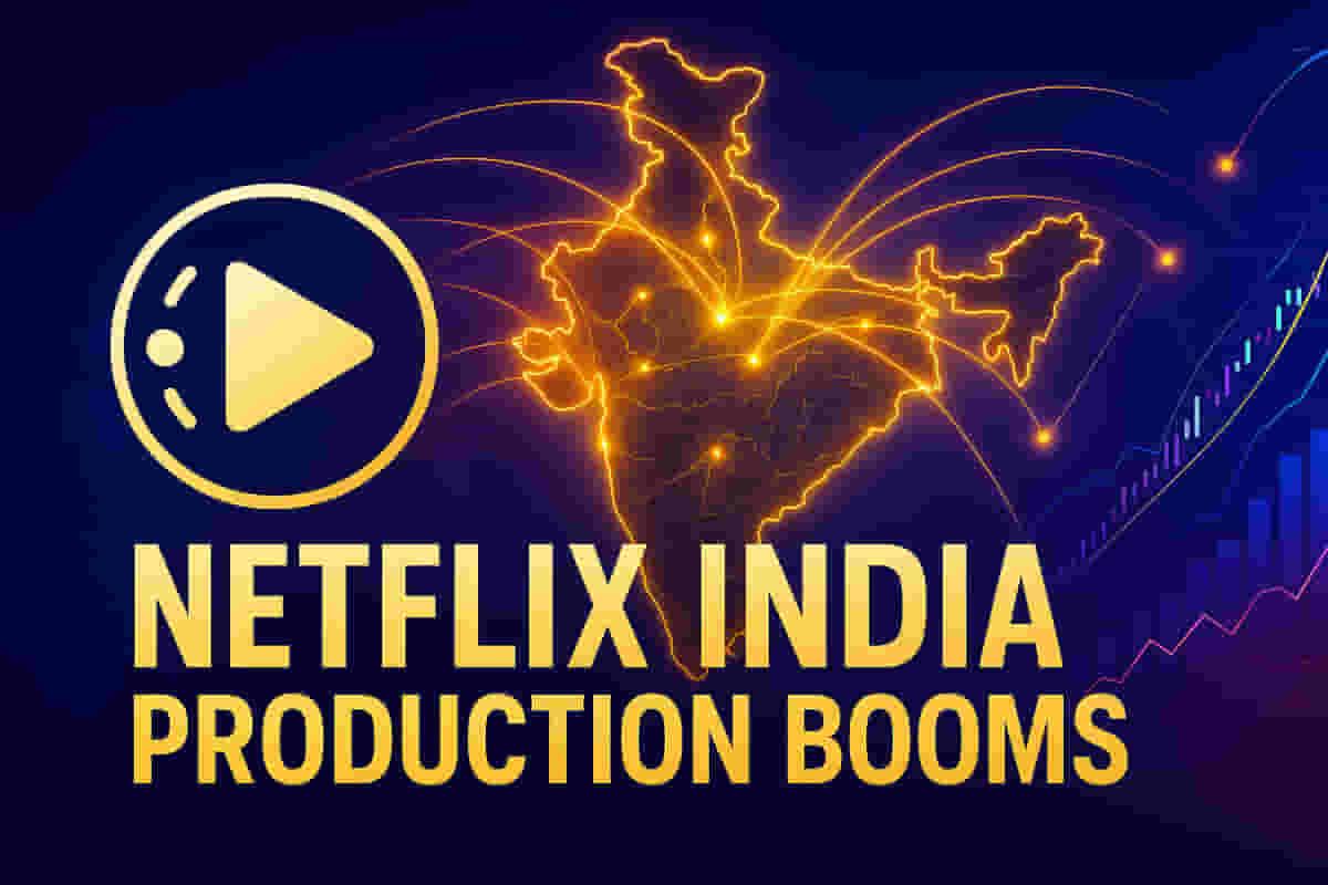 நெட்ஃபிக்ஸ் இந்தியா தயாரிப்பு மையம் வலுவான நிதி வளர்ச்சியைக் காட்டியது, லாபம் இரட்டிப்பானது