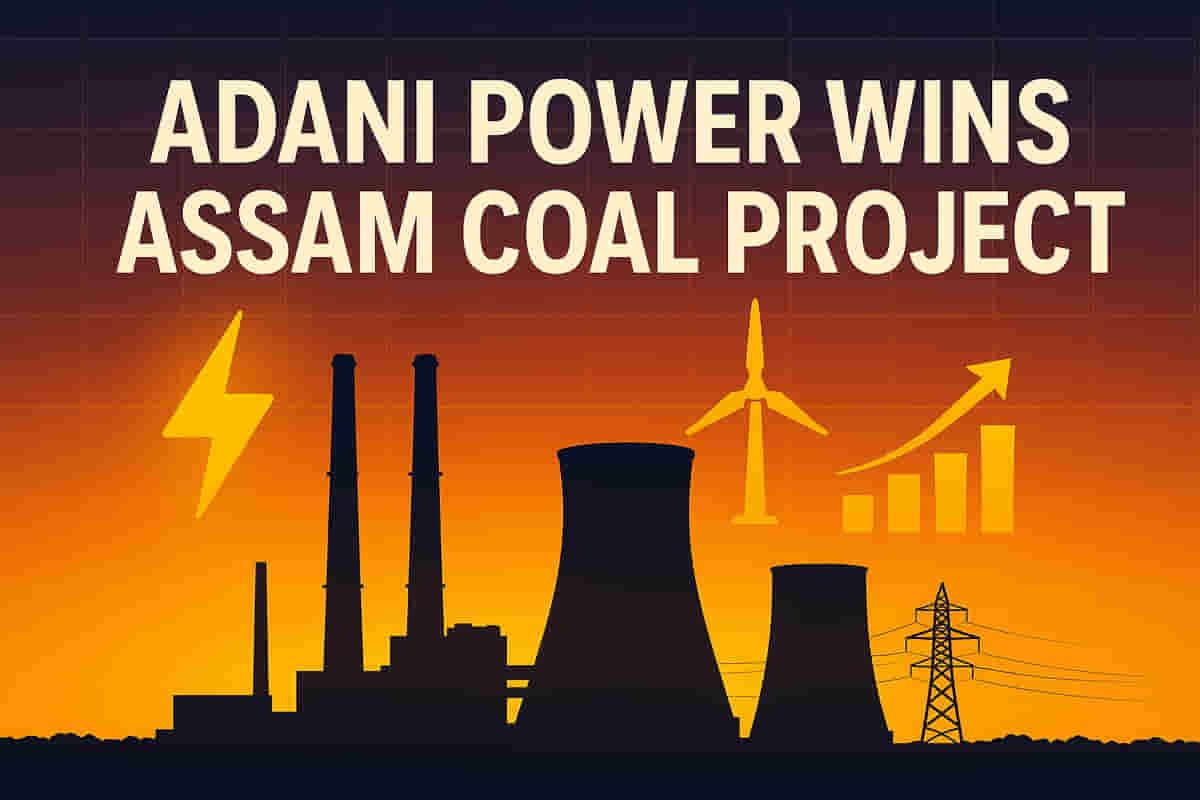 அசாமின் 3.2 ஜிகாவாட் நிலக்கரி மின்சார டெண்டருக்கு அதானி பவர் குறைந்தபட்ச ஏலம் எடுத்தவர்
