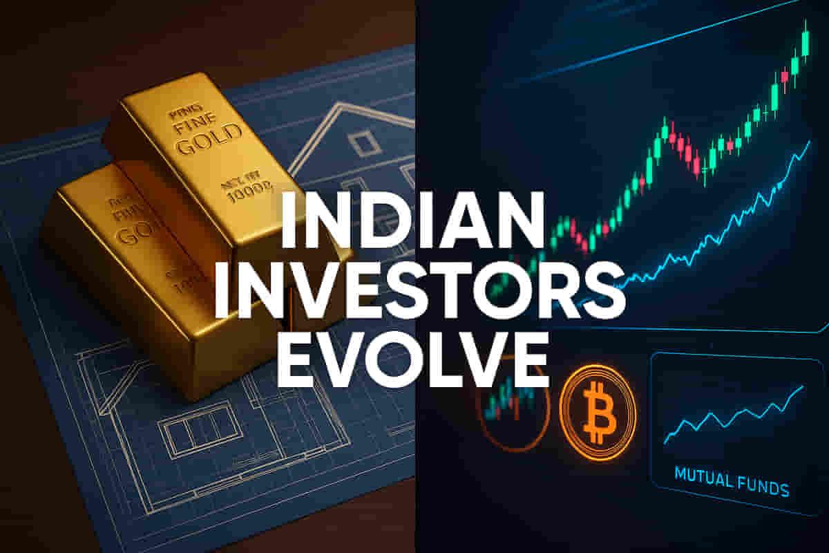भारतीय निवेश की आदतें विकसित: सोने से क्रिप्टो तक, पीढ़ियाँ धन के नए रास्ते बना रही हैं।
