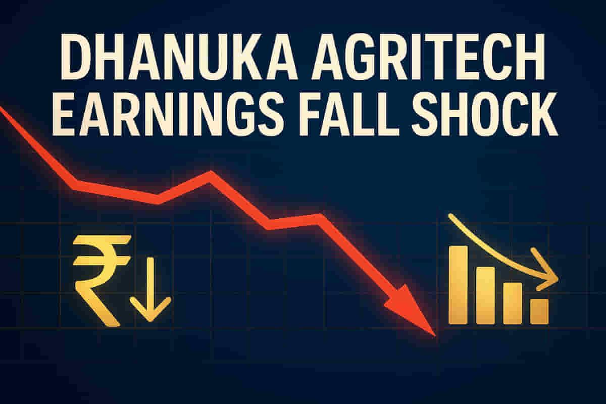 धनूका एग्रीटेक के शेयर दूसरी तिमाही के कमजोर नतीजों के कारण गिरे